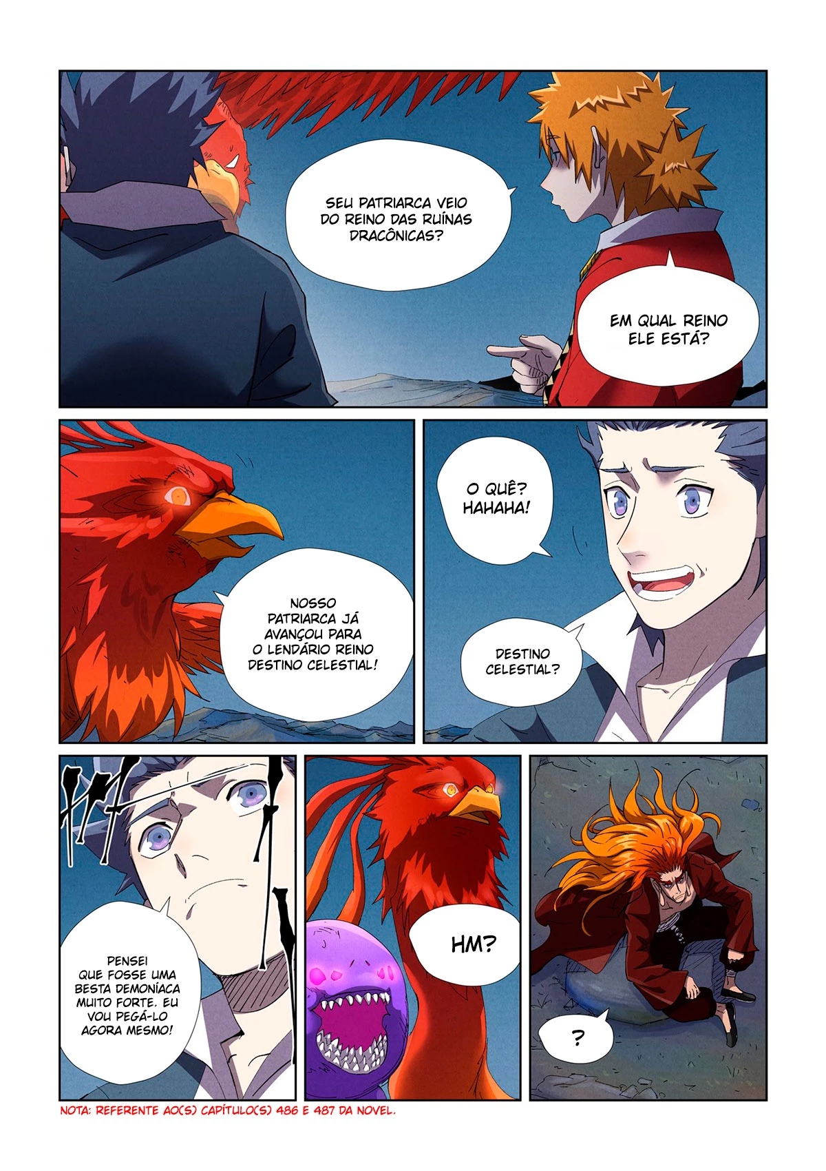 Read Contos de Demônios e Deuses PT Manga Online
