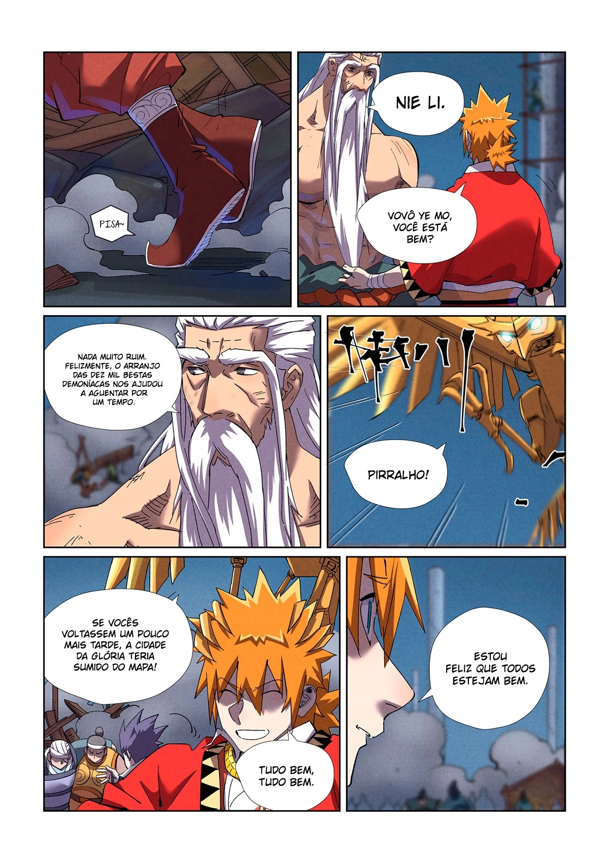 Read Contos de Demônios e Deuses PT Manga Online