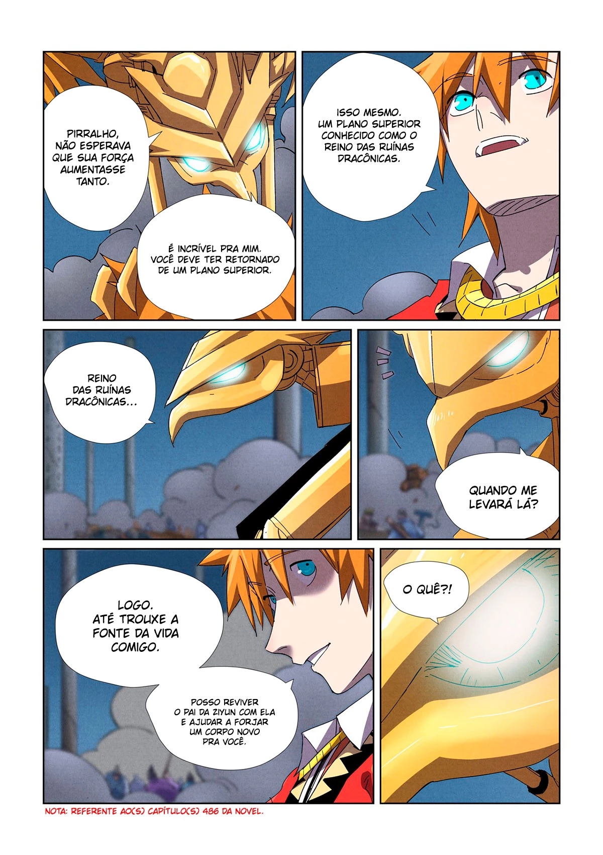 Read Contos de Demônios e Deuses PT Manga Online