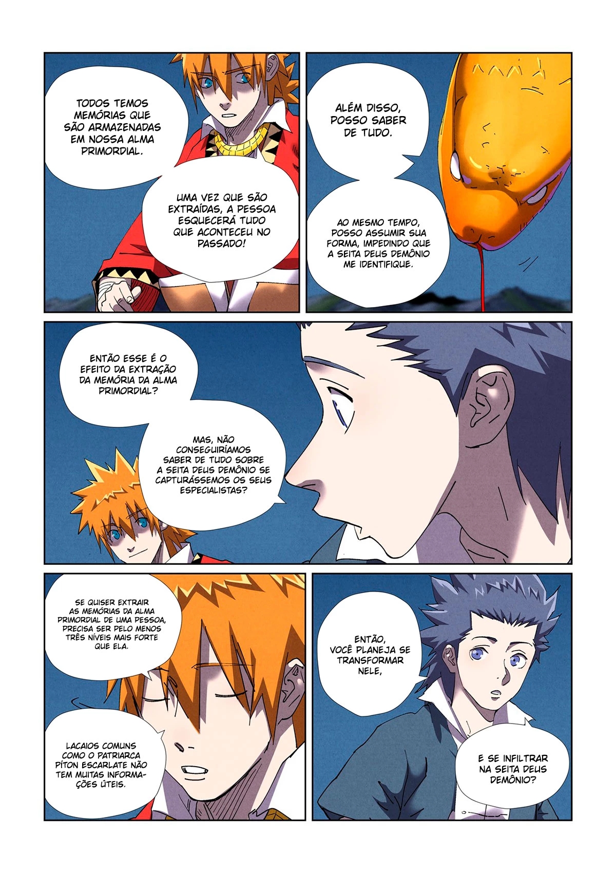 Read Contos de Demônios e Deuses PT Manga Online