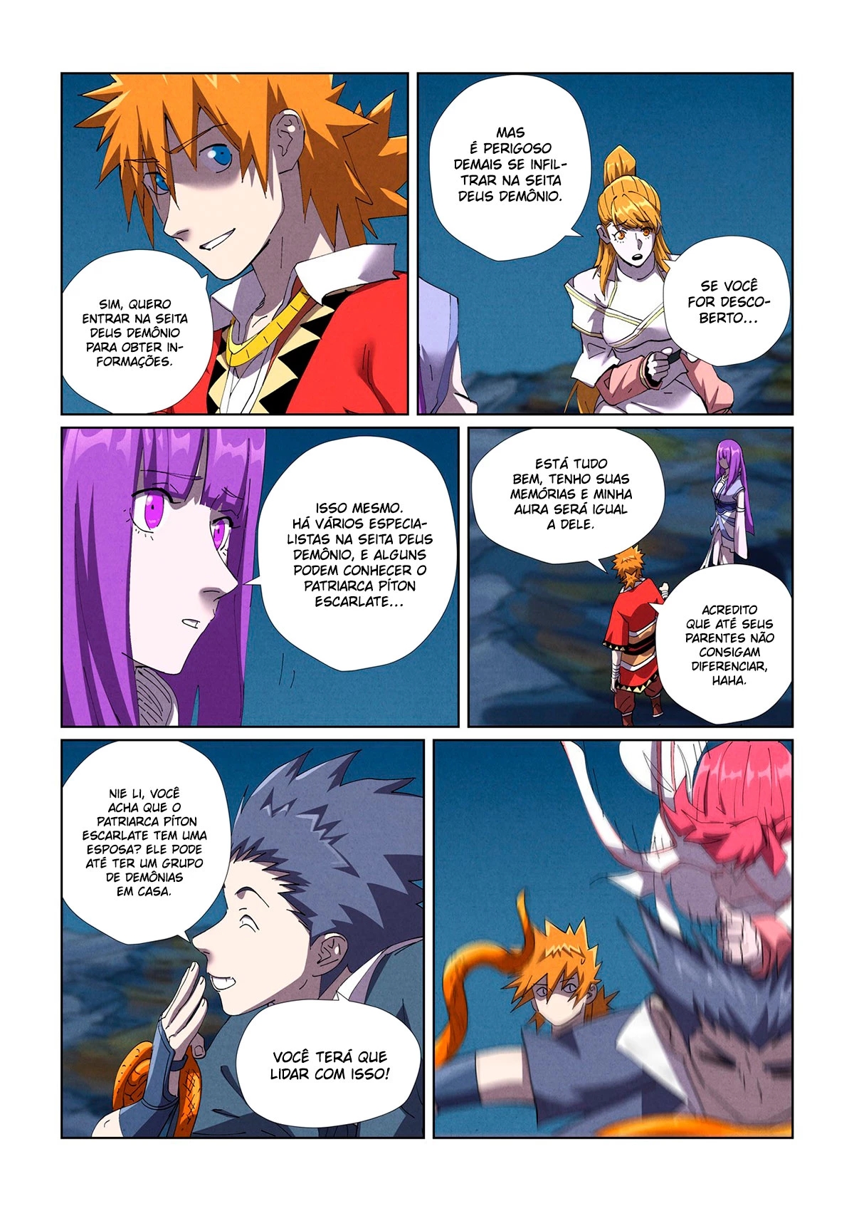 Read Contos de Demônios e Deuses PT Manga Online
