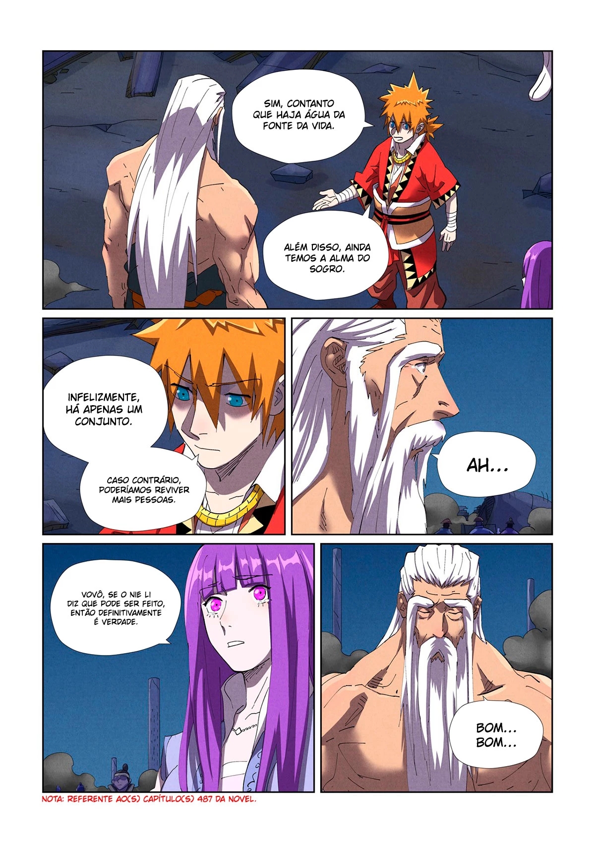 Read Contos de Demônios e Deuses PT Manga Online