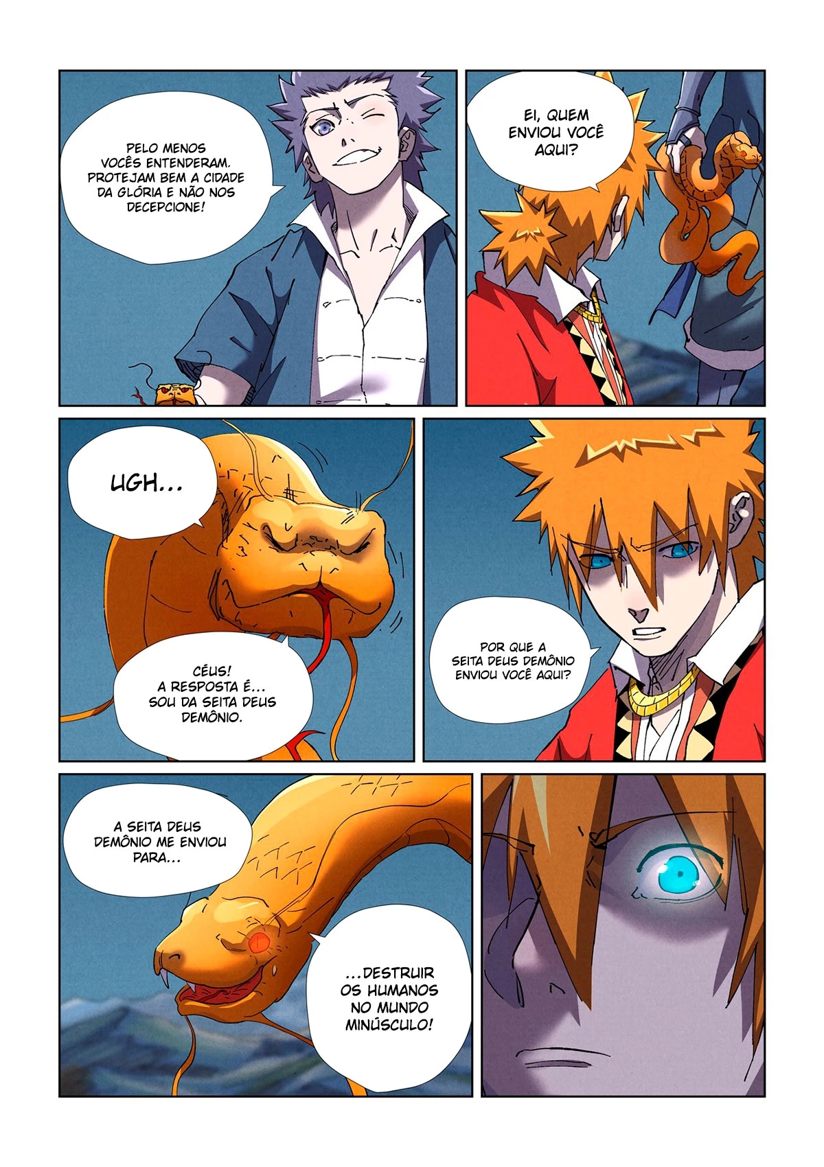 Read Contos de Demônios e Deuses PT Manga Online