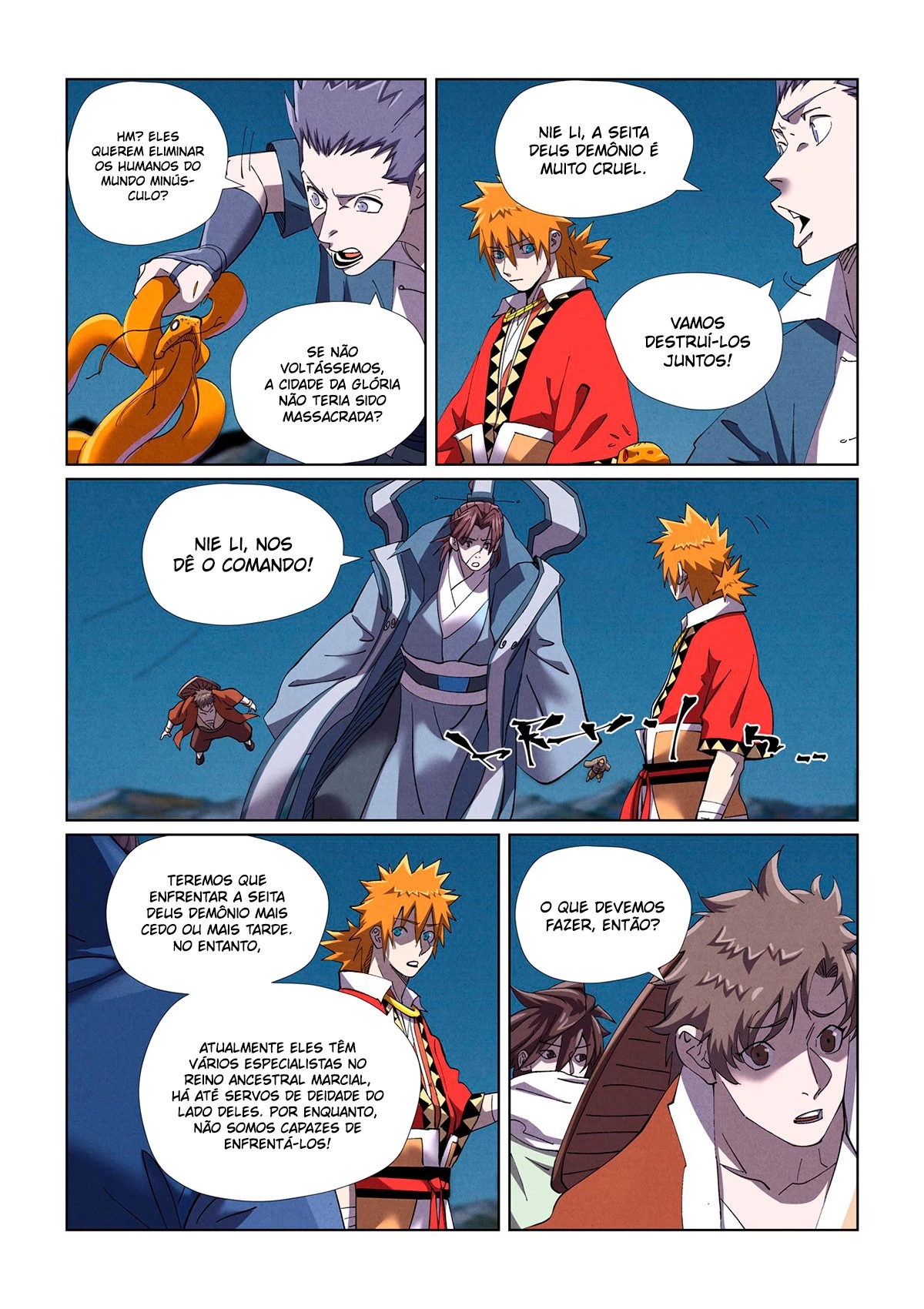 Read Contos de Demônios e Deuses PT Manga Online