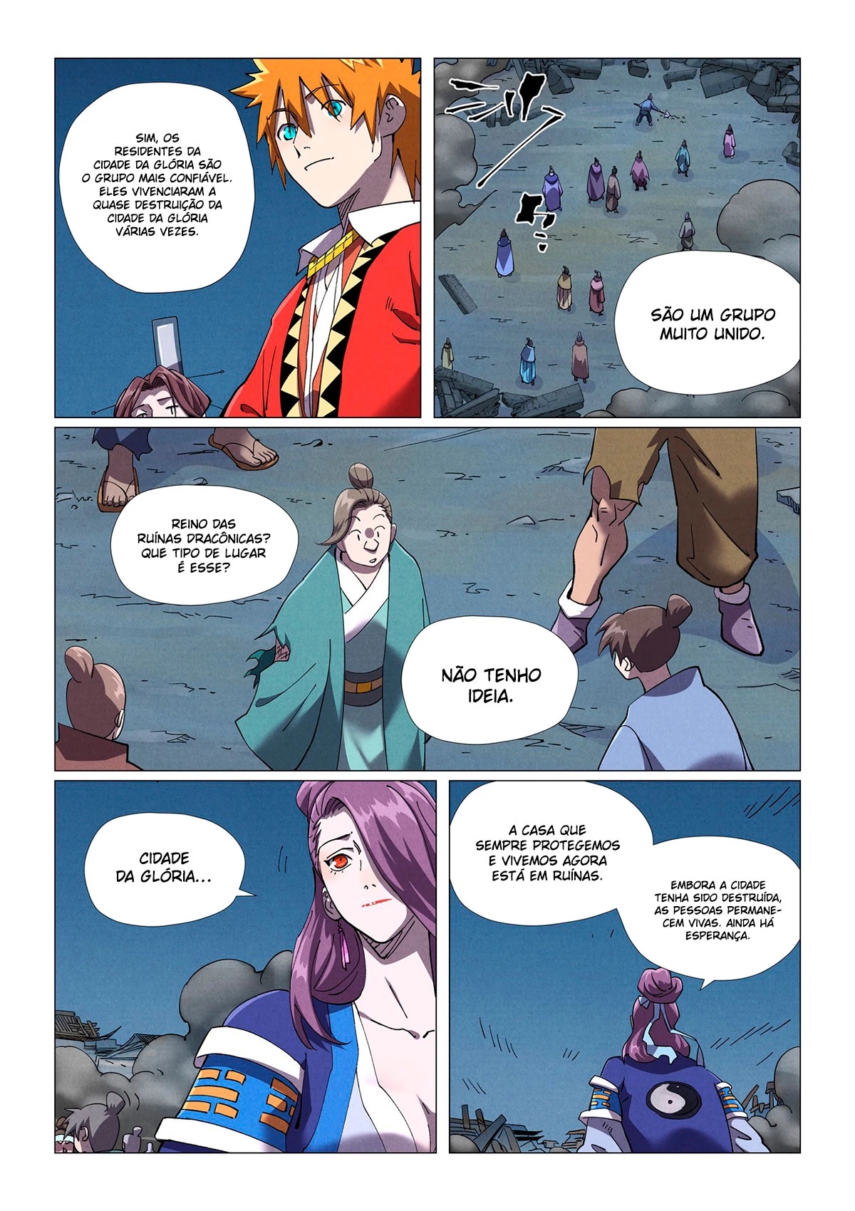 Read Contos de Demônios e Deuses PT Manga Online