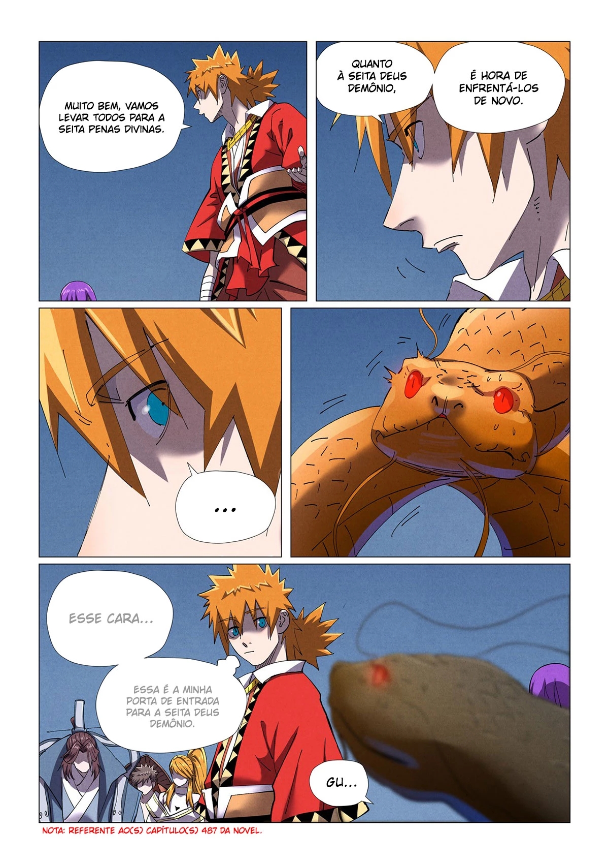 Read Contos de Demônios e Deuses PT Manga Online