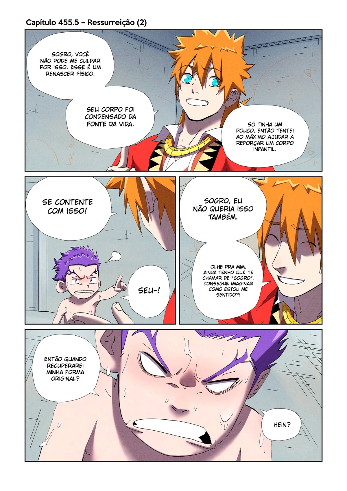 Read Contos de Demônios e Deuses PT Manga Online