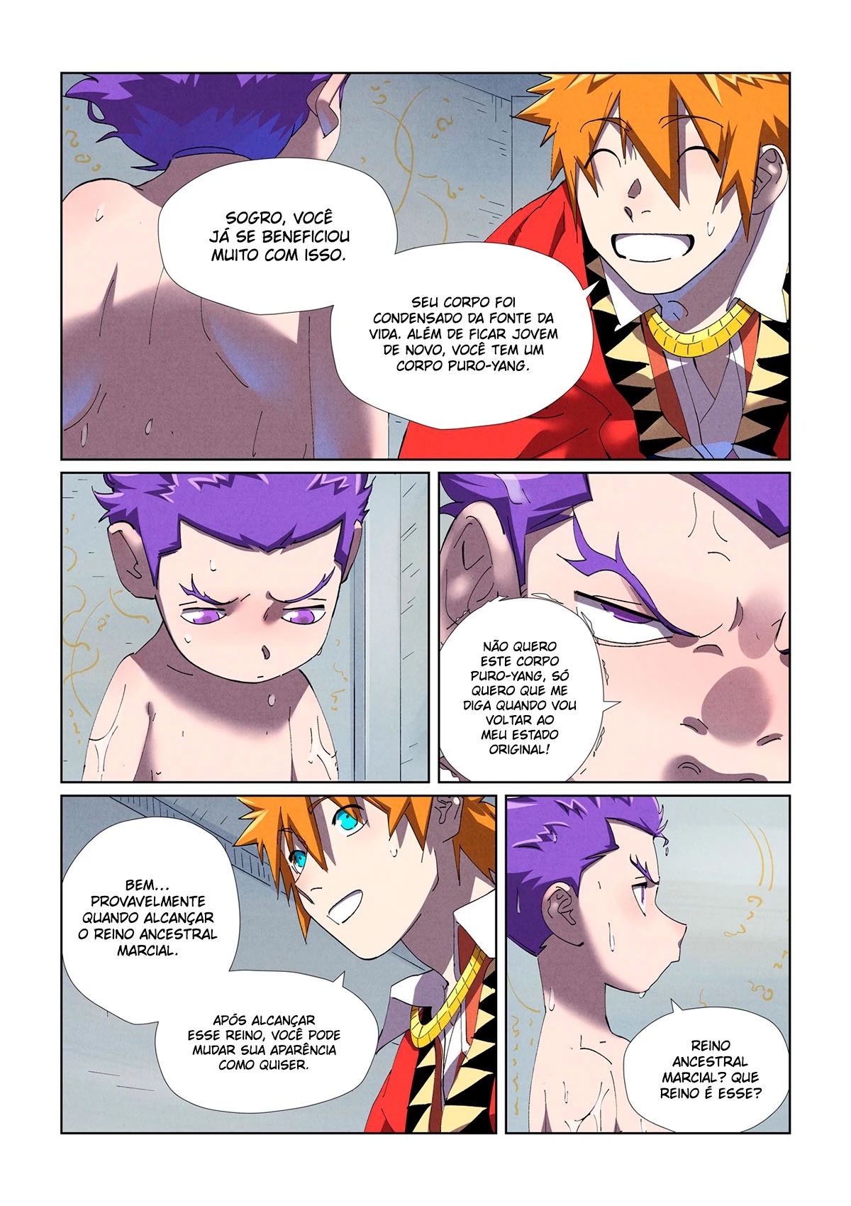Read Contos de Demônios e Deuses PT Manga Online