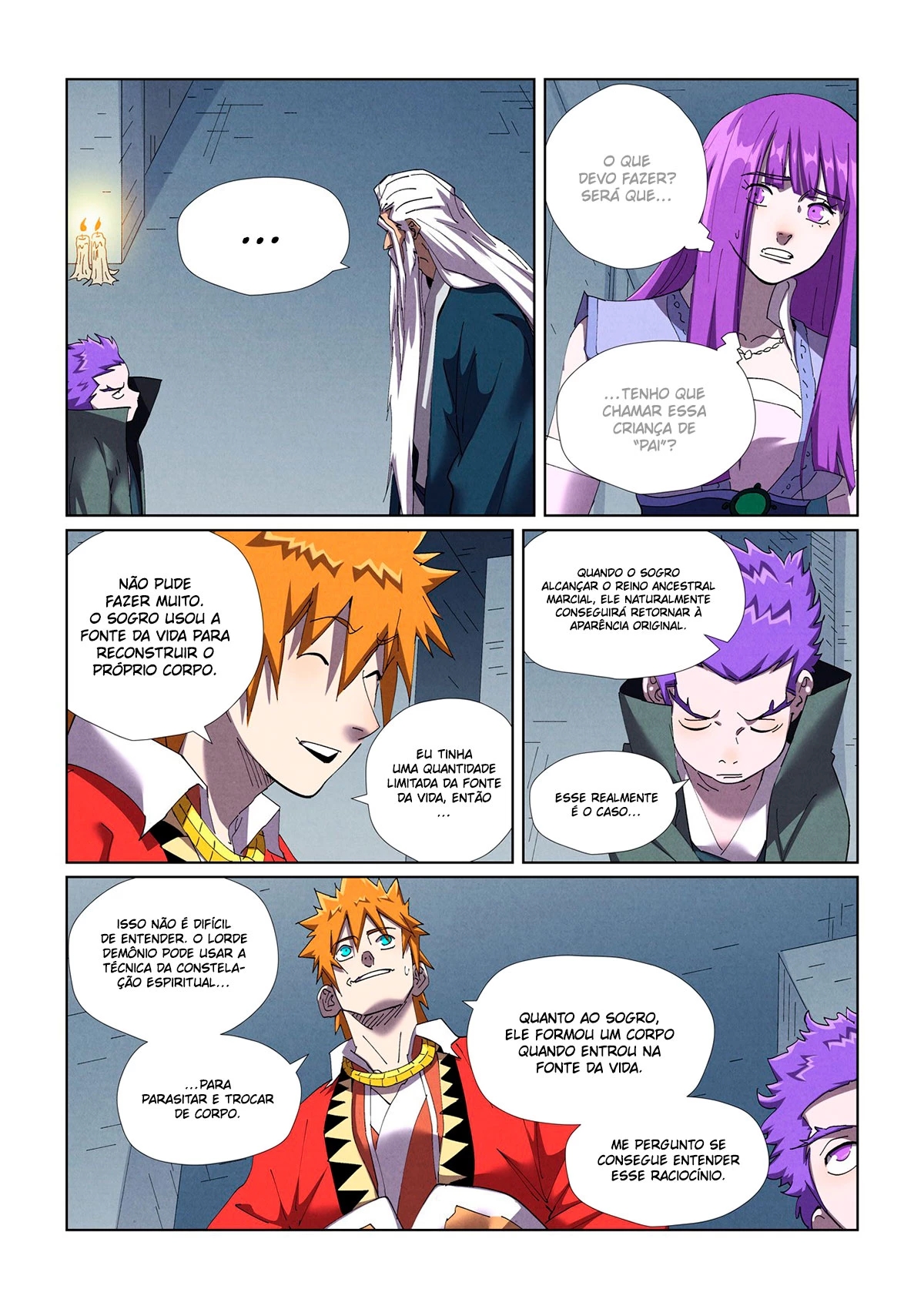 Read Contos de Demônios e Deuses PT Manga Online