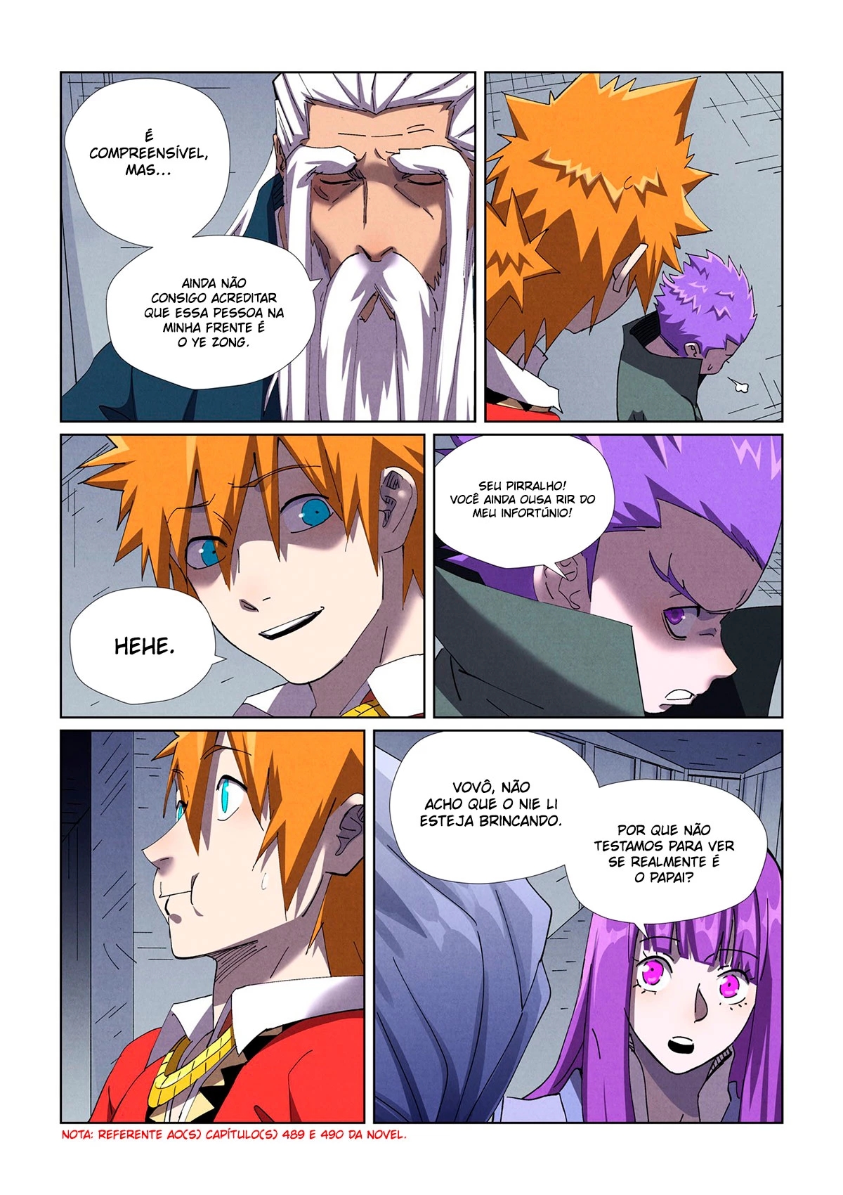 Read Contos de Demônios e Deuses PT Manga Online