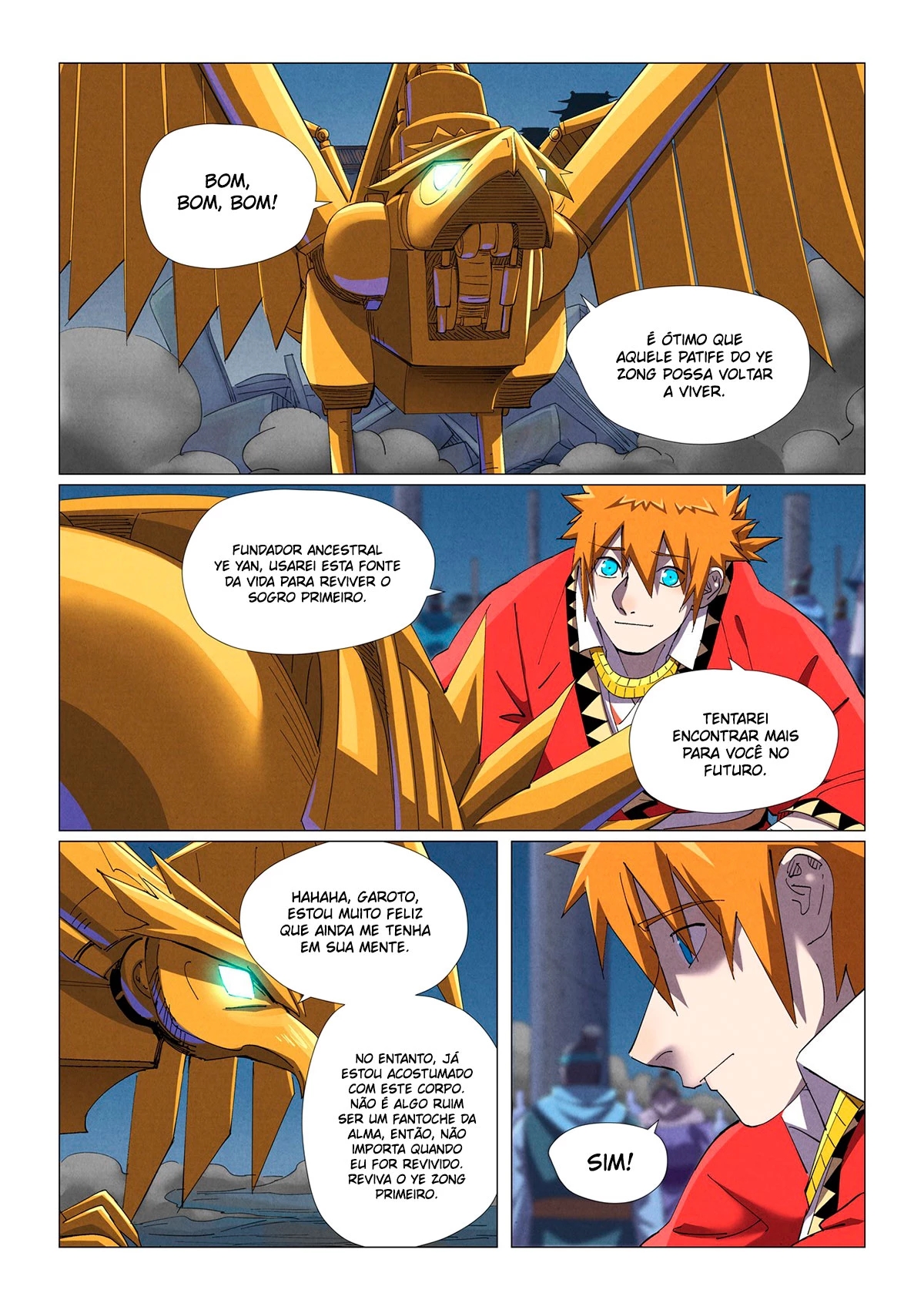 Read Contos de Demônios e Deuses PT Manga Online