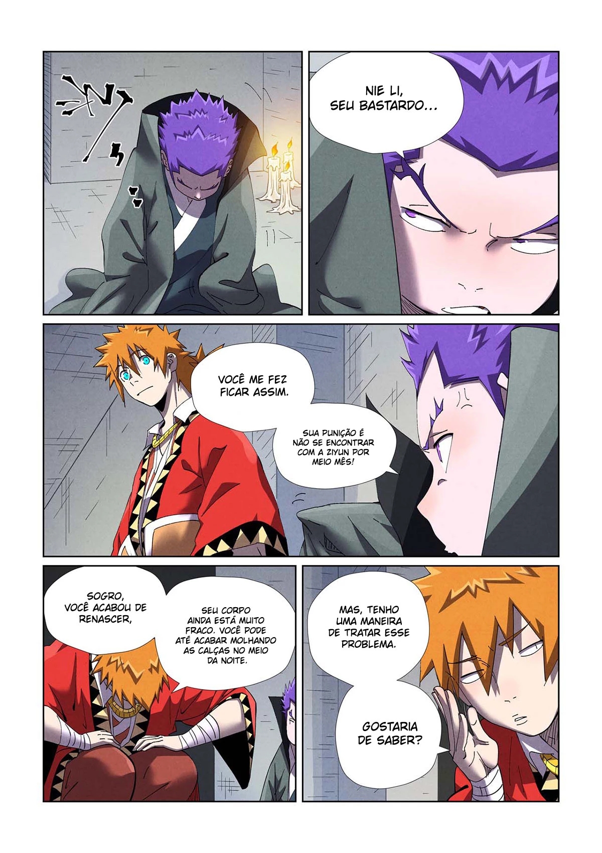 Read Contos de Demônios e Deuses PT Manga Online
