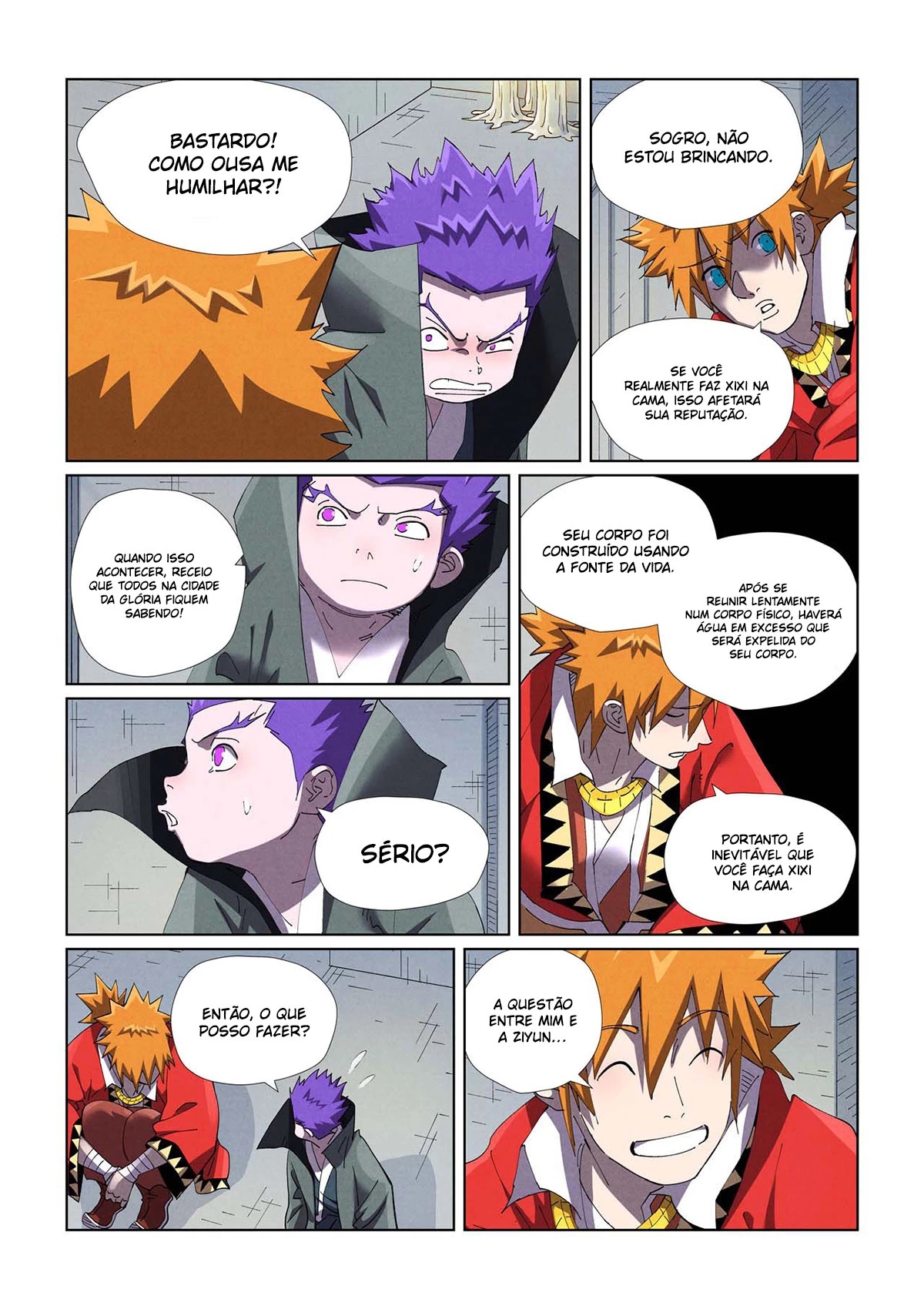 Read Contos de Demônios e Deuses PT Manga Online