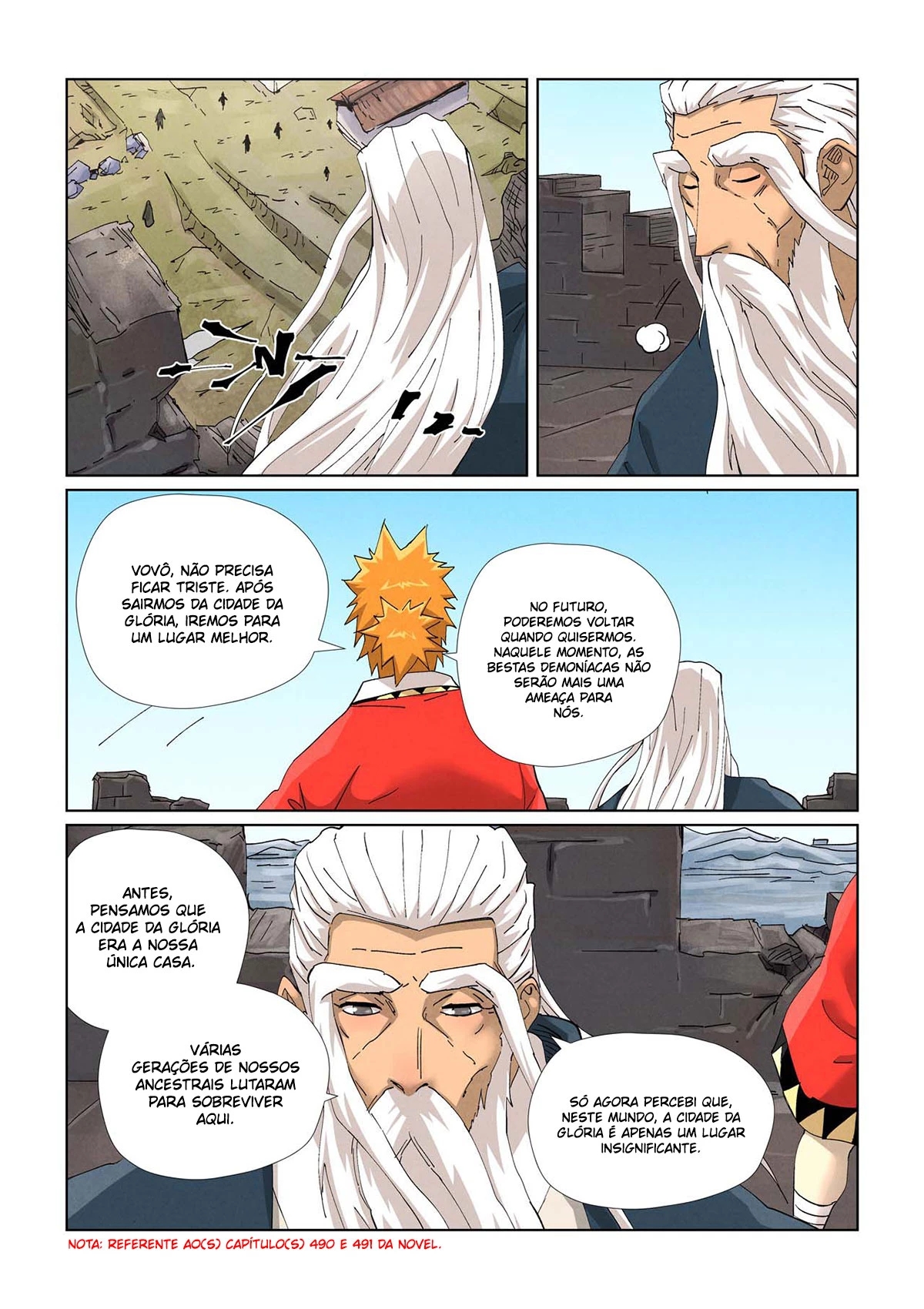 Read Contos de Demônios e Deuses PT Manga Online