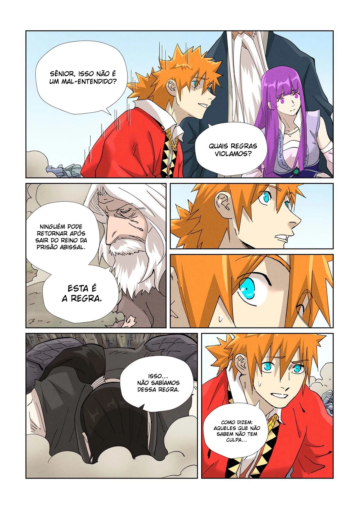 Read Contos de Demônios e Deuses PT Manga Online