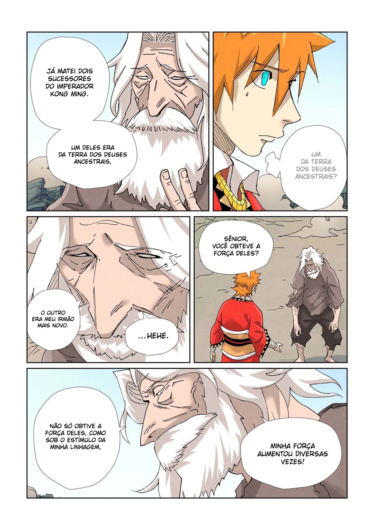 Read Contos de Demônios e Deuses PT Manga Online