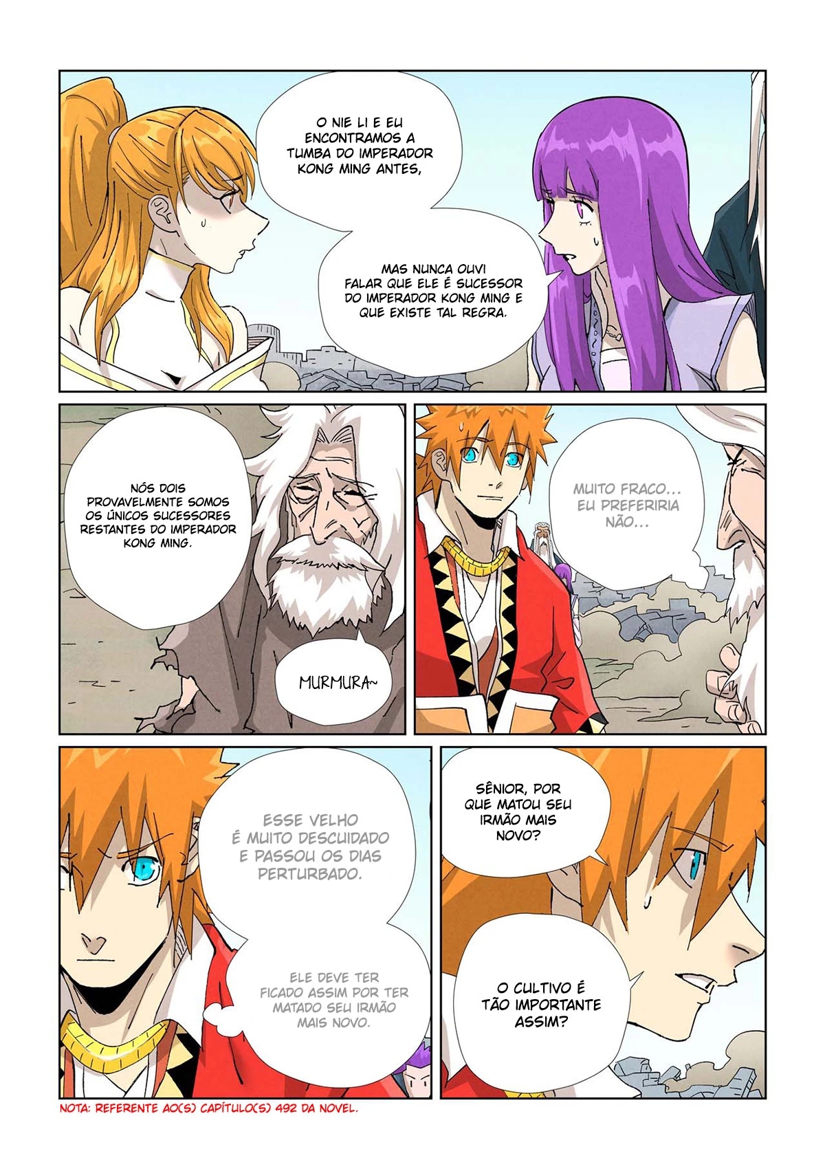 Read Contos de Demônios e Deuses PT Manga Online