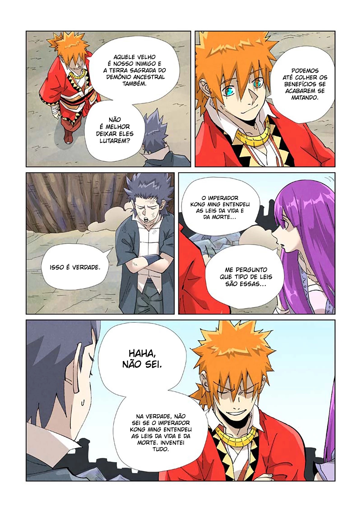 Read Contos de Demônios e Deuses PT Manga Online