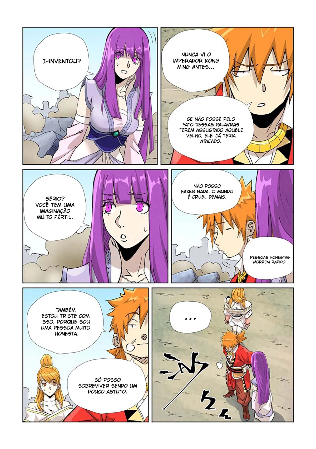 Read Contos de Demônios e Deuses PT Manga Online