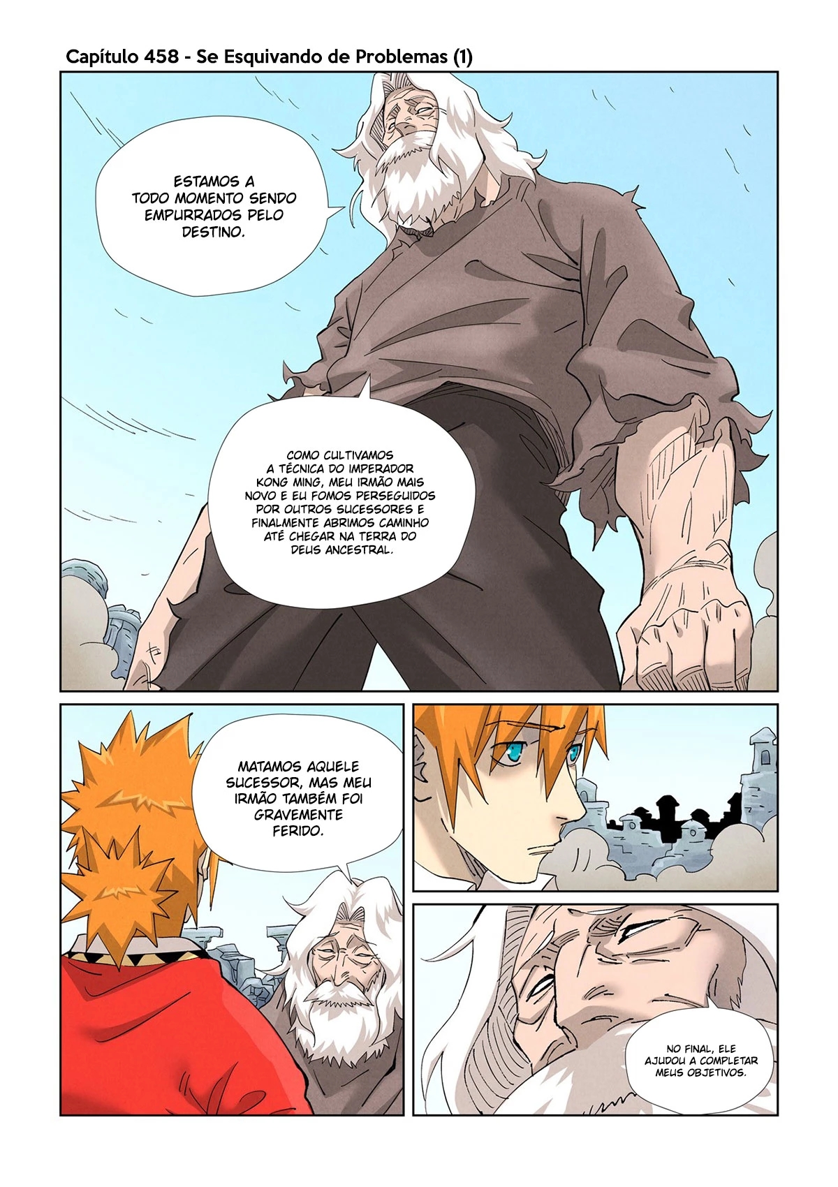 Read Contos de Demônios e Deuses PT Manga Online