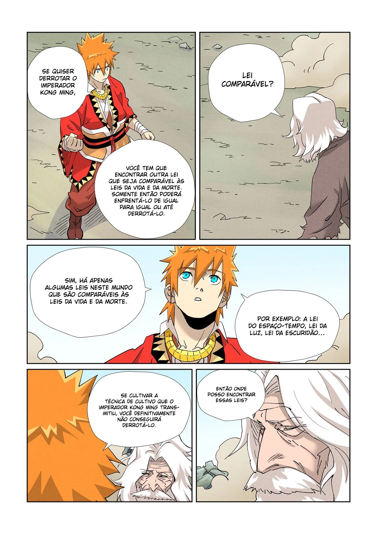 Read Contos de Demônios e Deuses PT Manga Online