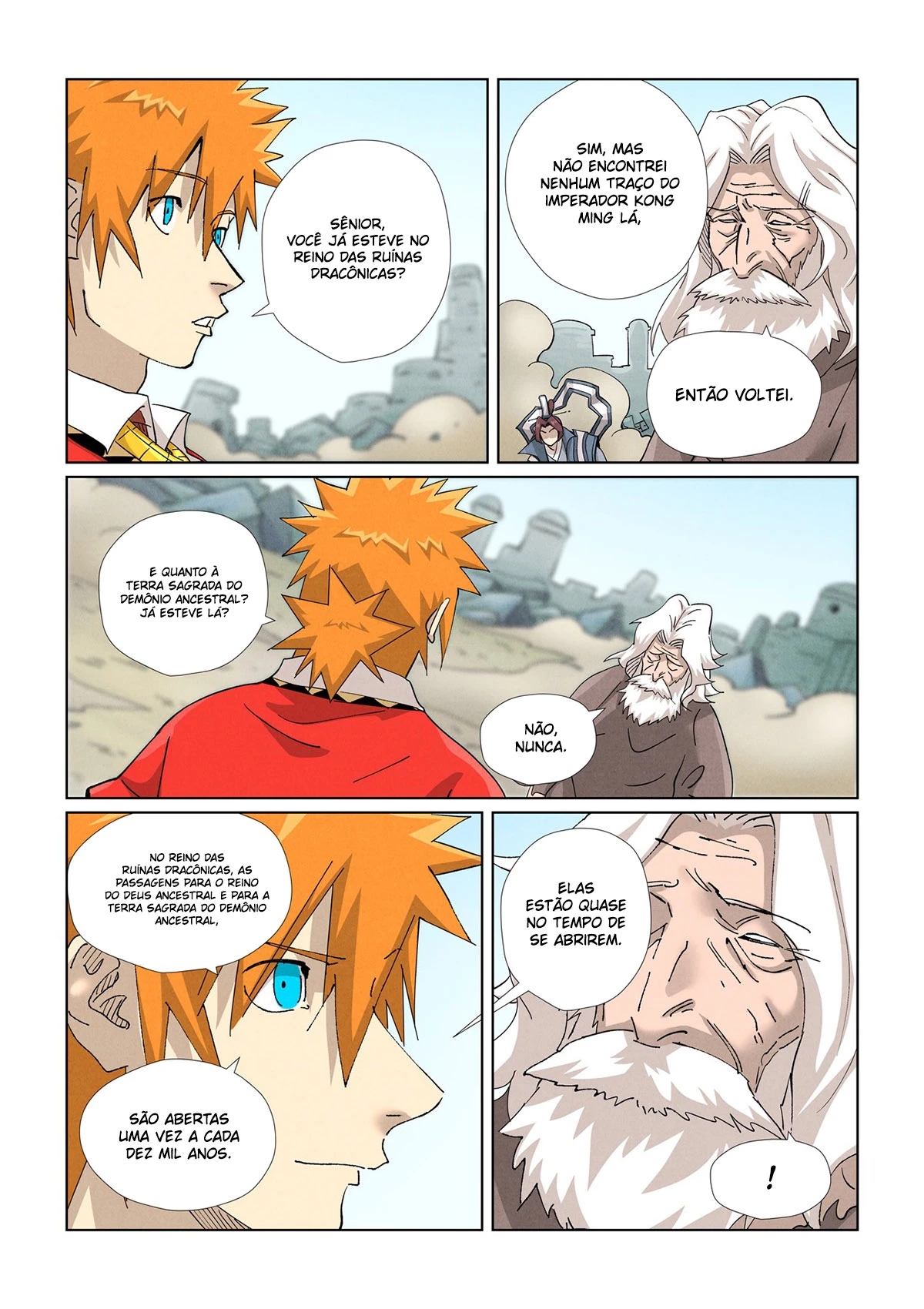 Read Contos de Demônios e Deuses PT Manga Online