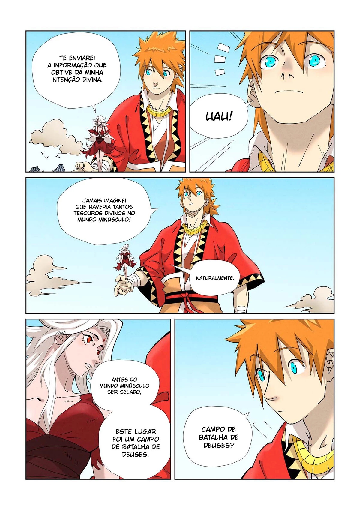 Read Contos de Demônios e Deuses PT Manga Online