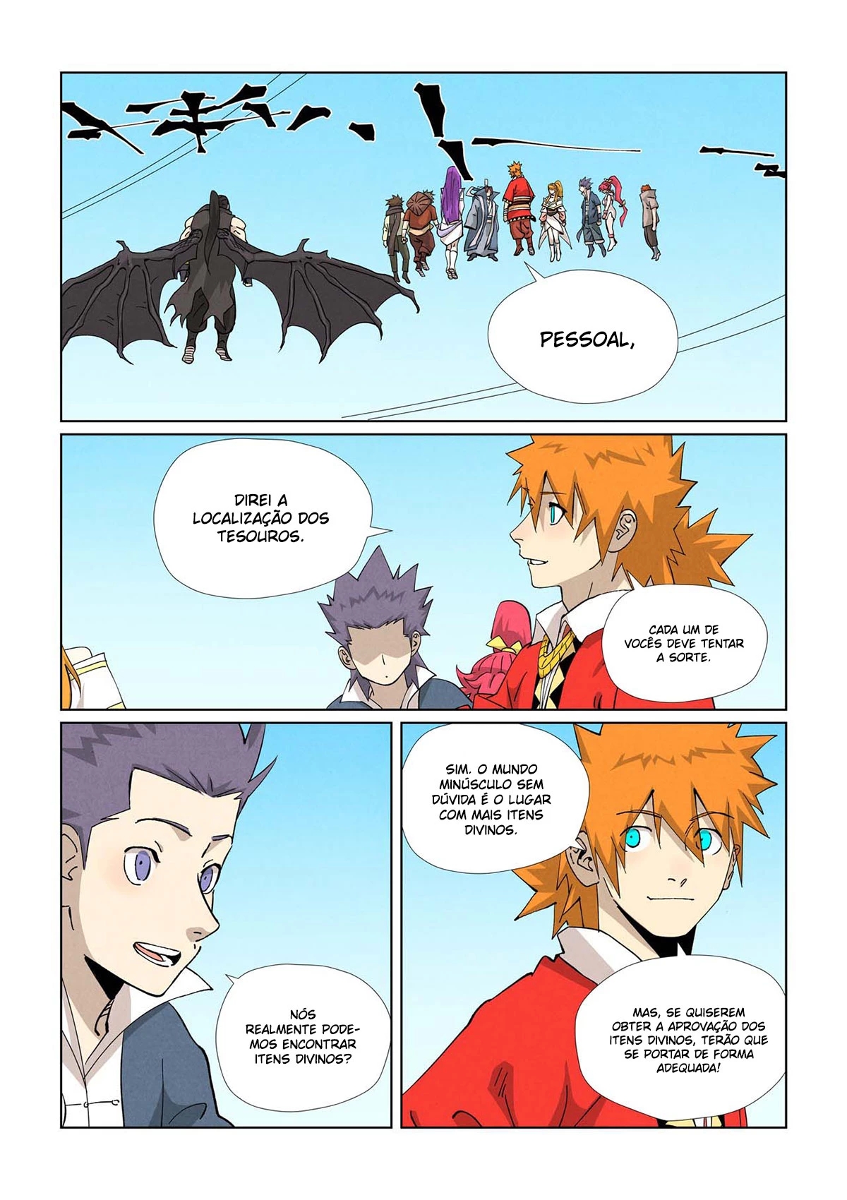 Read Contos de Demônios e Deuses PT Manga Online