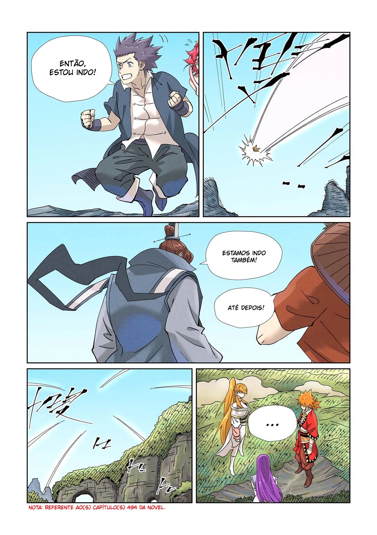 Read Contos de Demônios e Deuses PT Manga Online