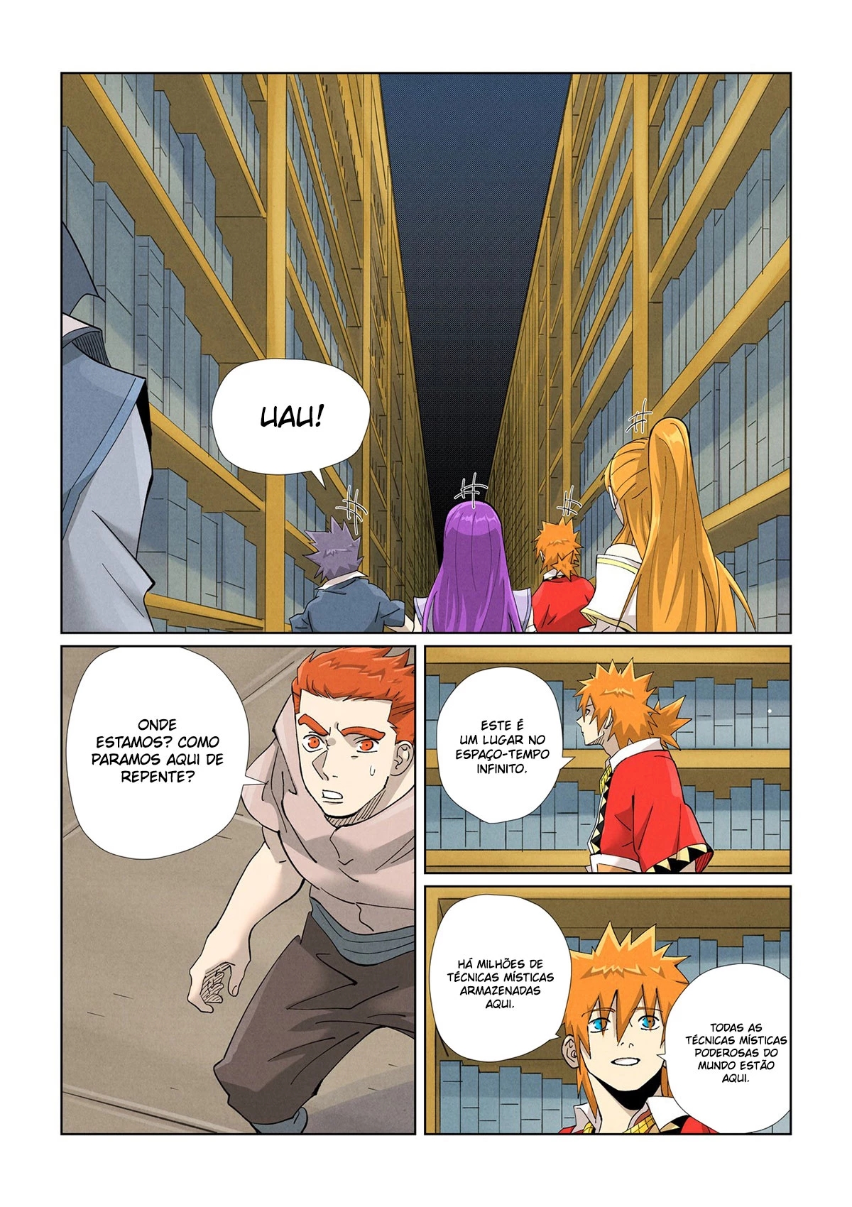 Read Contos de Demônios e Deuses PT Manga Online