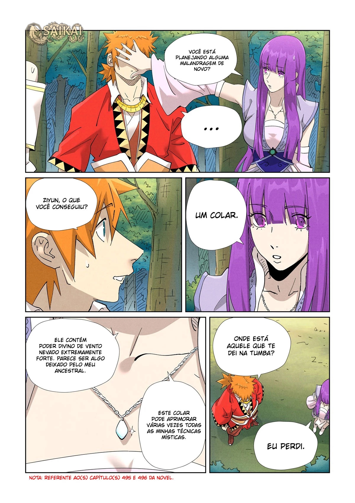 Read Contos de Demônios e Deuses PT Manga Online