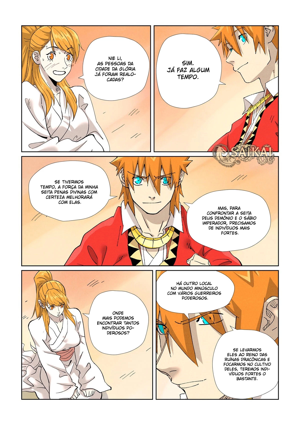 Read Contos de Demônios e Deuses PT Manga Online