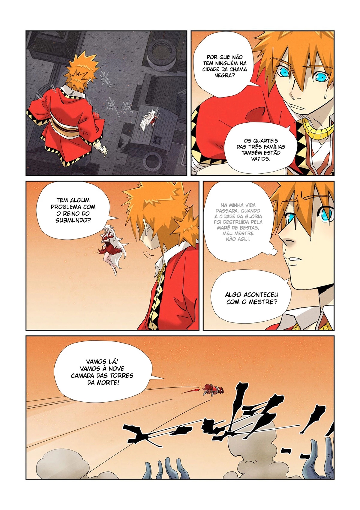 Read Contos de Demônios e Deuses PT Manga Online