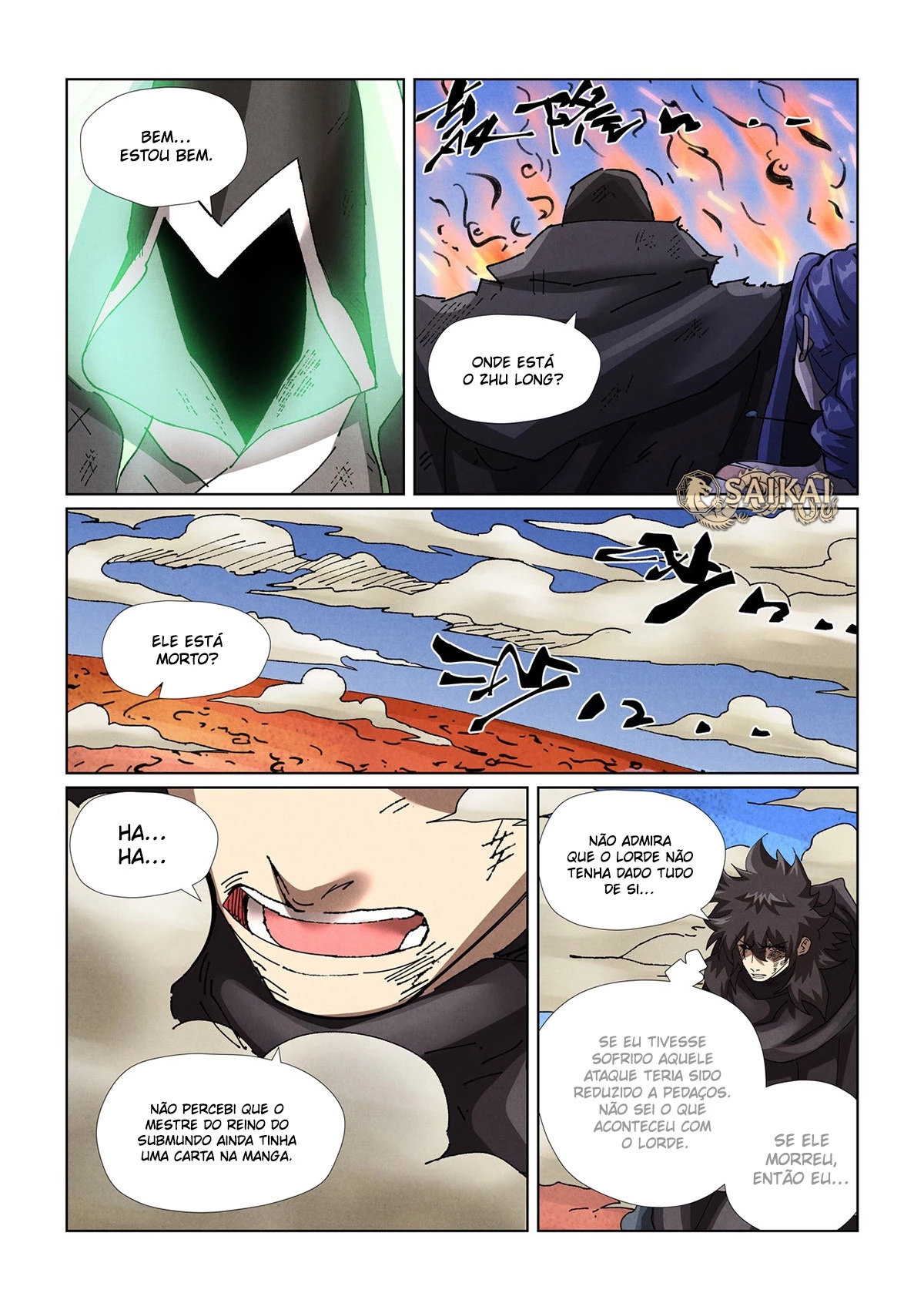 Read Contos de Demônios e Deuses PT Manga Online