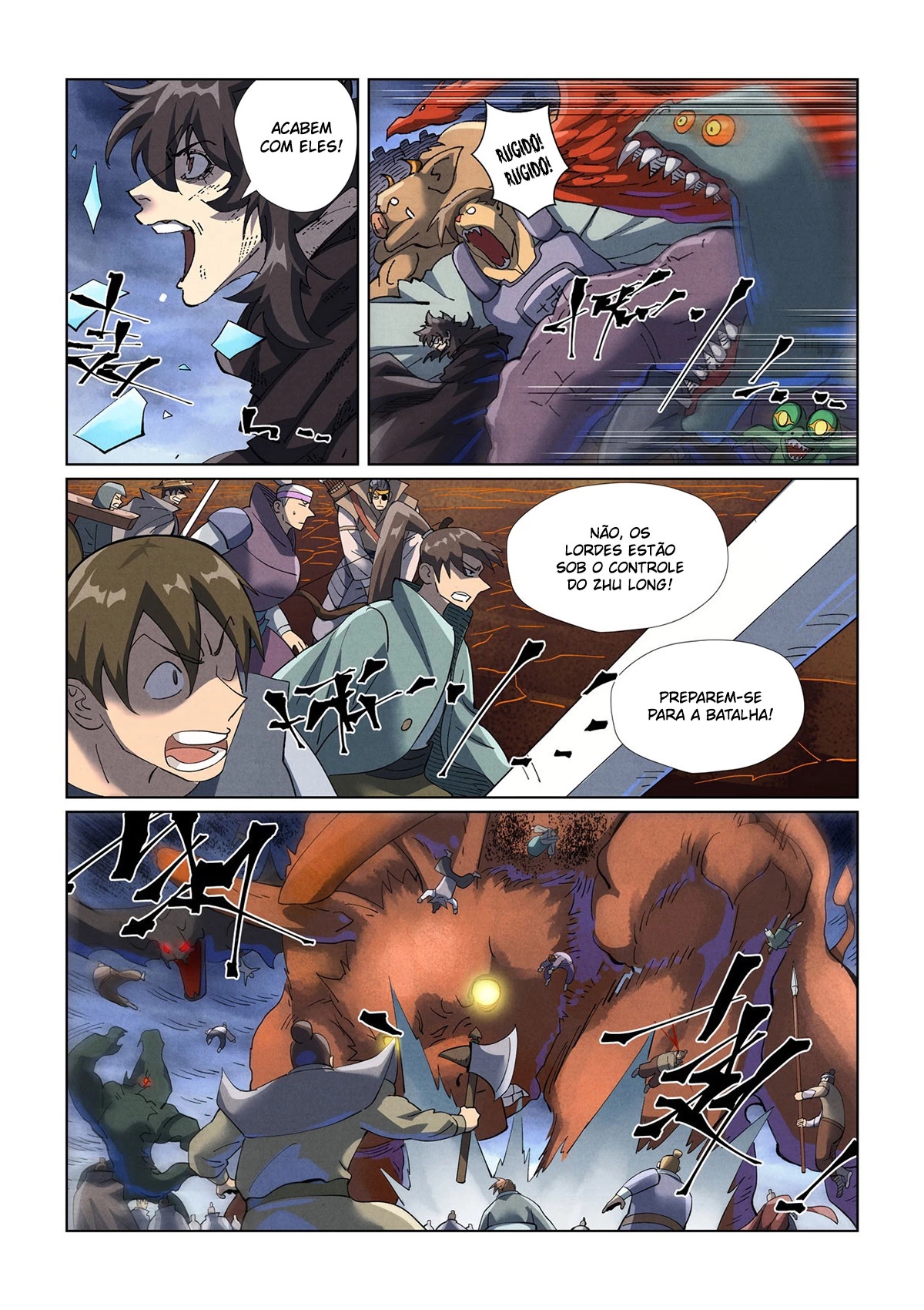 Read Contos de Demônios e Deuses PT Manga Online