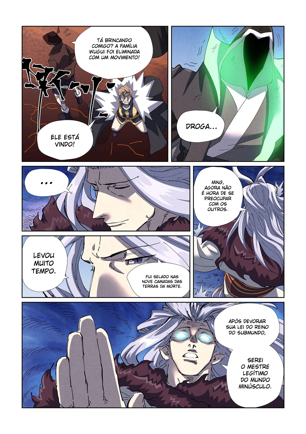 Read Contos de Demônios e Deuses PT Manga Online