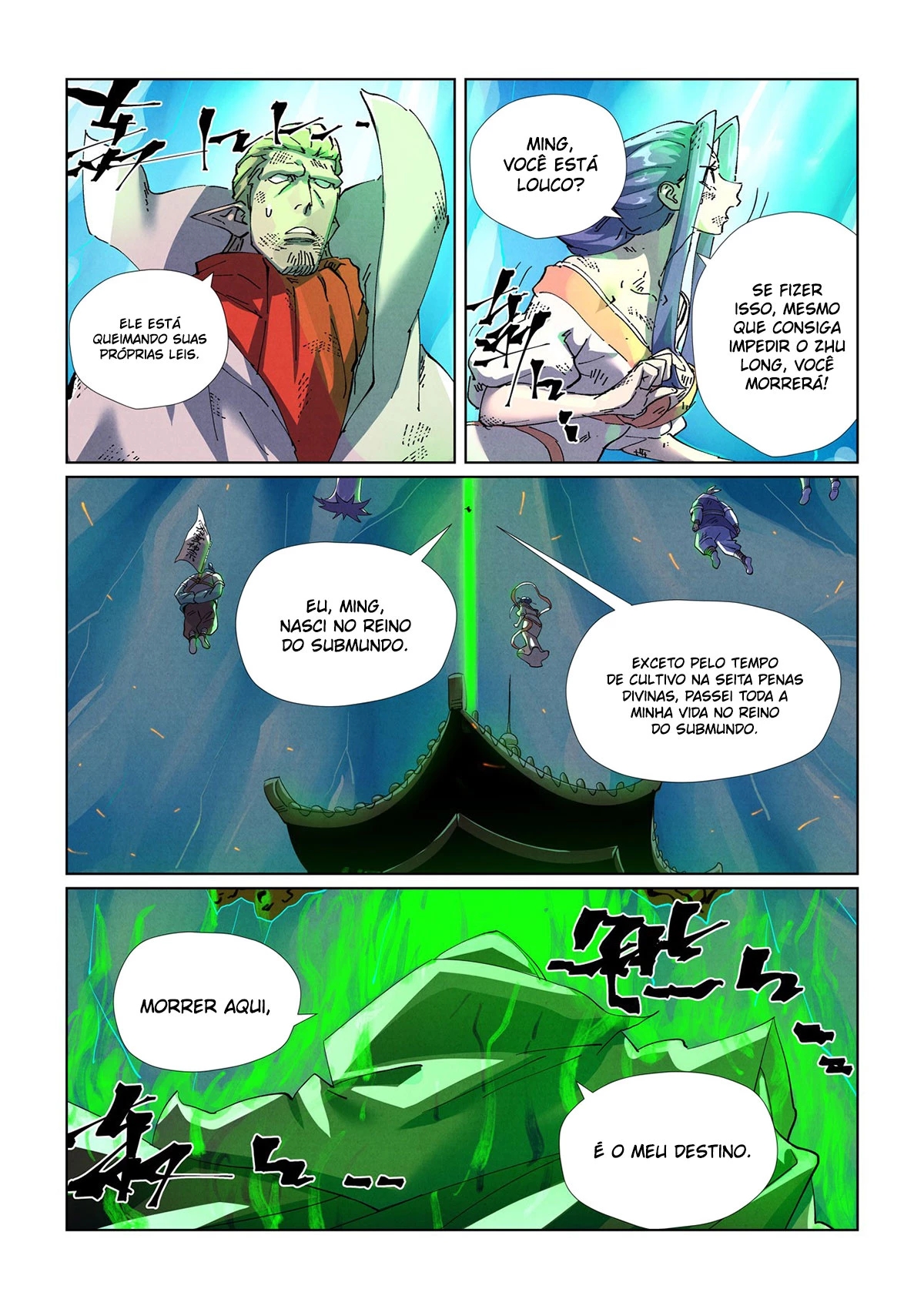 Read Contos de Demônios e Deuses PT Manga Online
