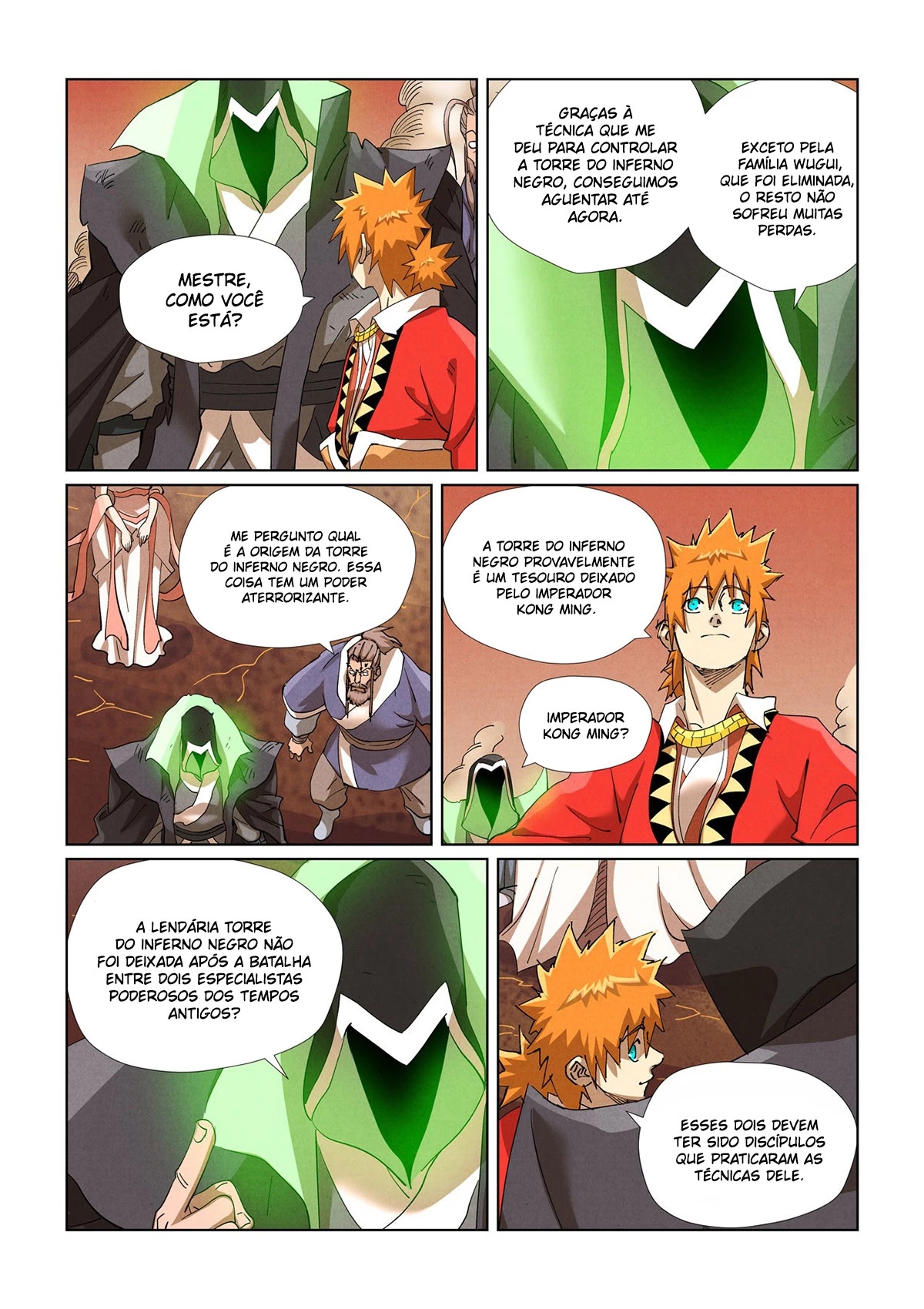 Read Contos de Demônios e Deuses PT Manga Online