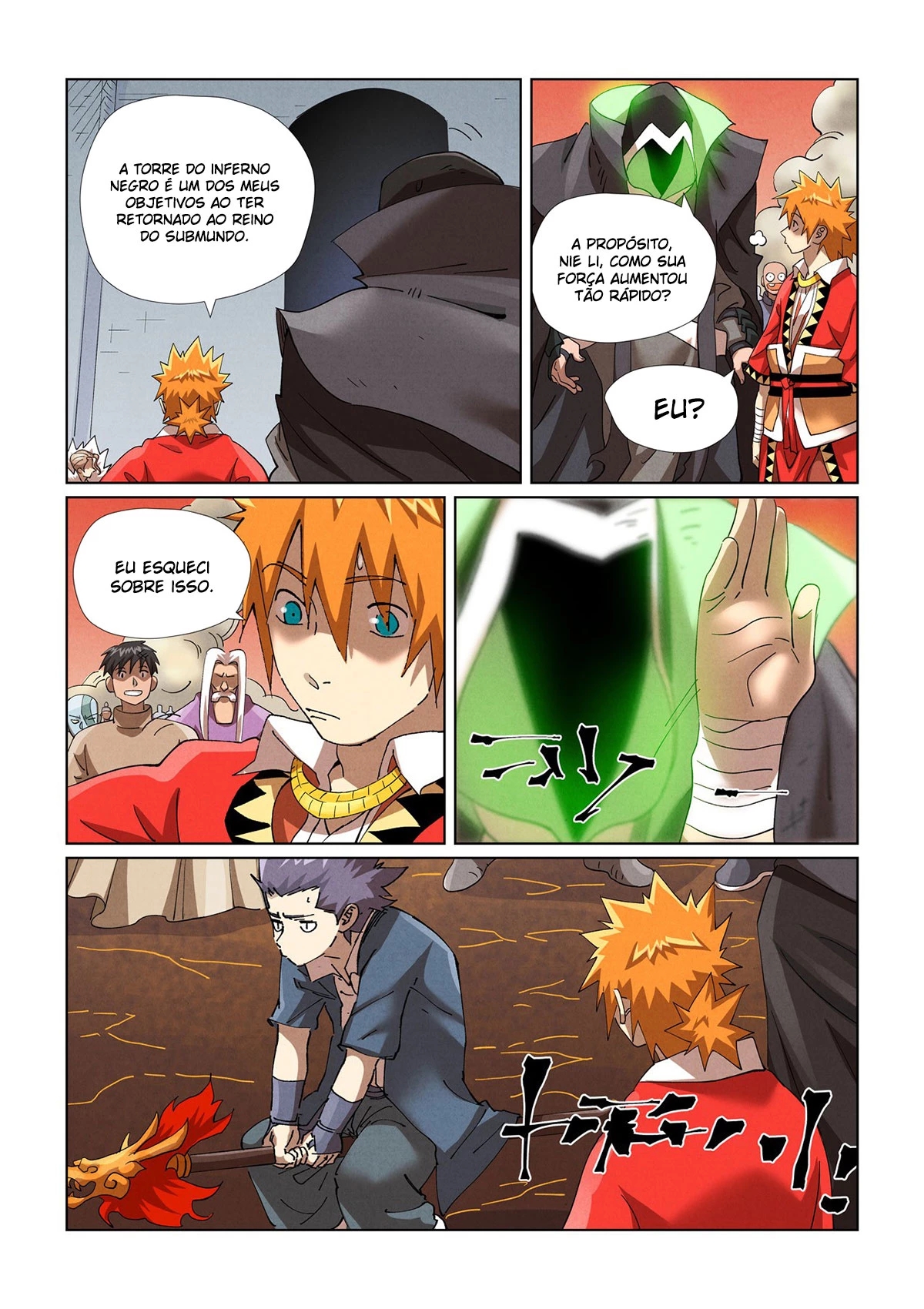 Read Contos de Demônios e Deuses PT Manga Online