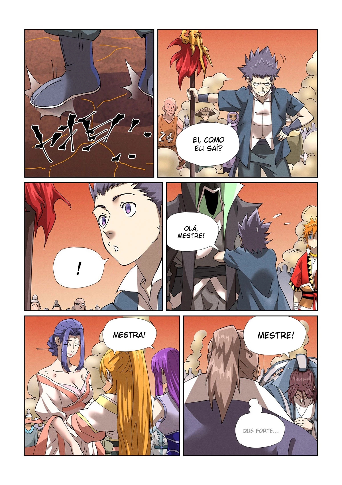 Read Contos de Demônios e Deuses PT Manga Online