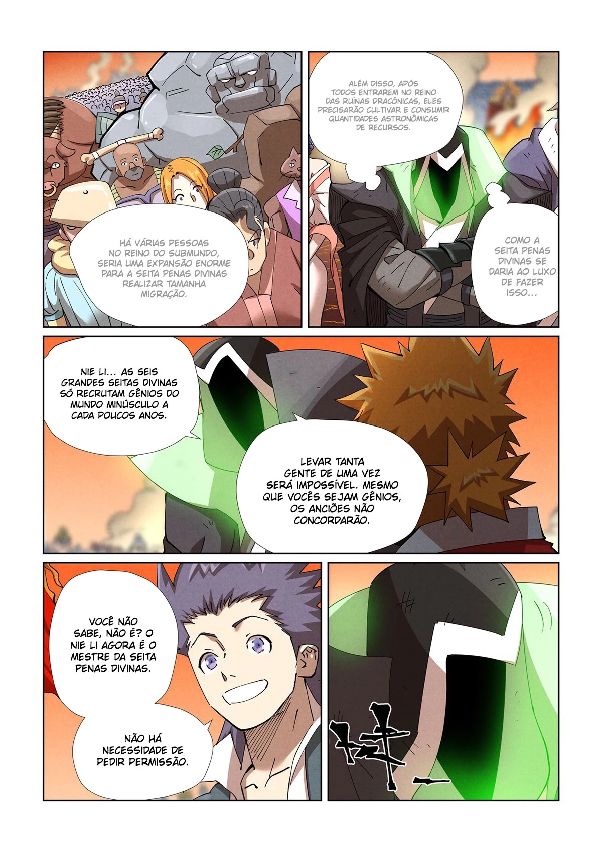 Read Contos de Demônios e Deuses PT Manga Online