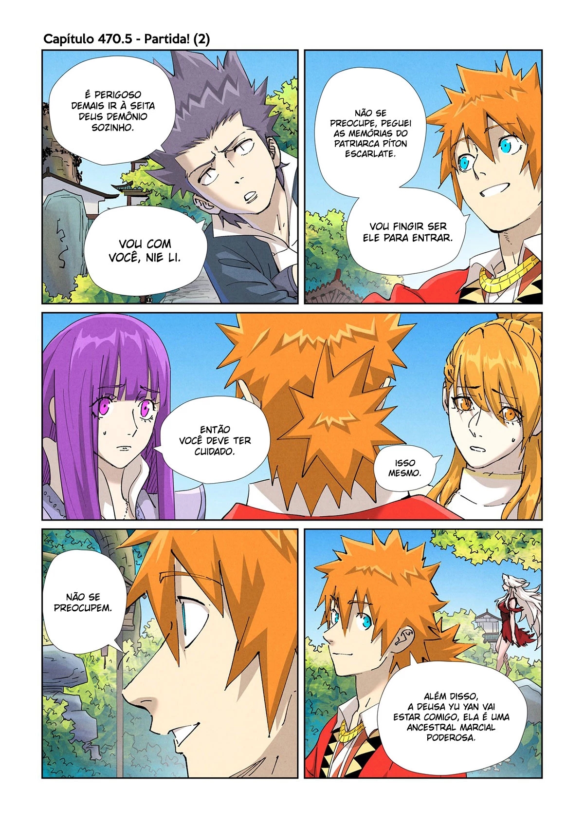 Read Contos de Demônios e Deuses PT Manga Online