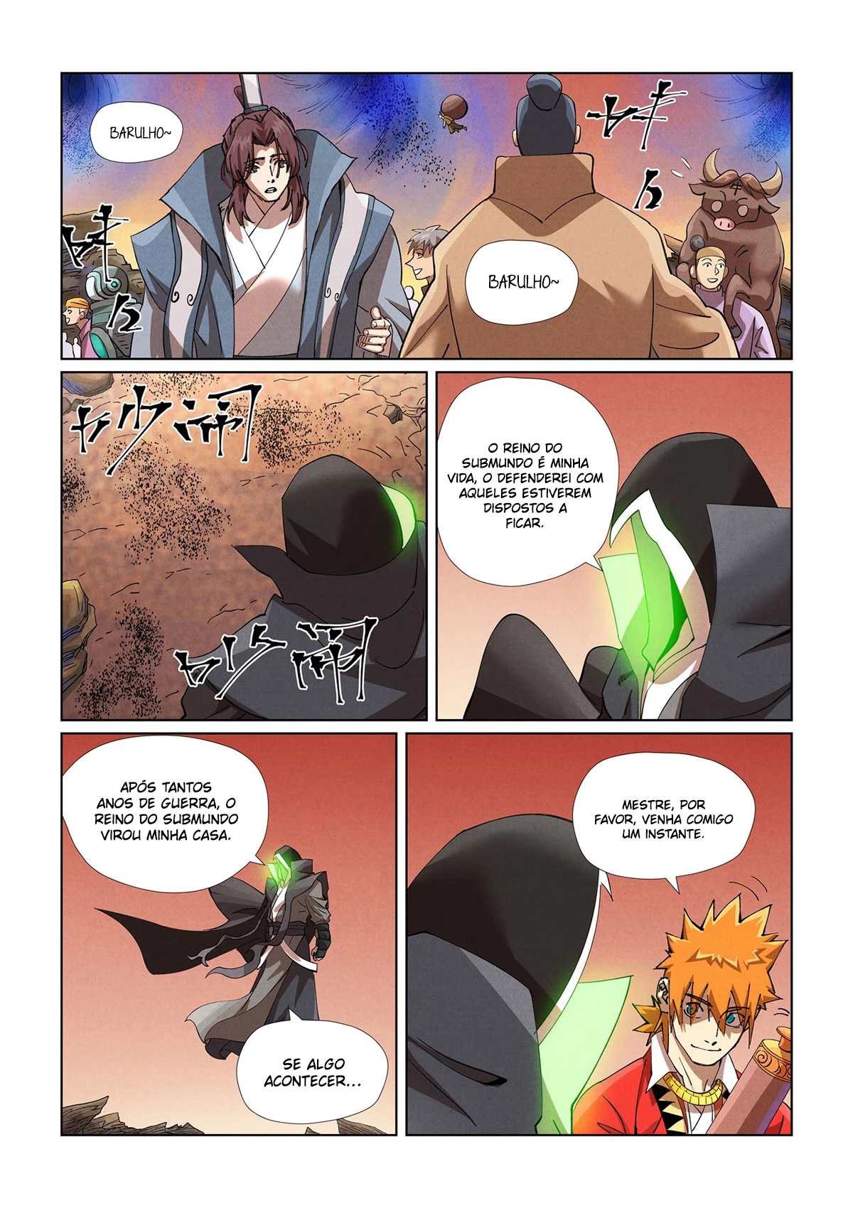 Read Contos de Demônios e Deuses PT Manga Online