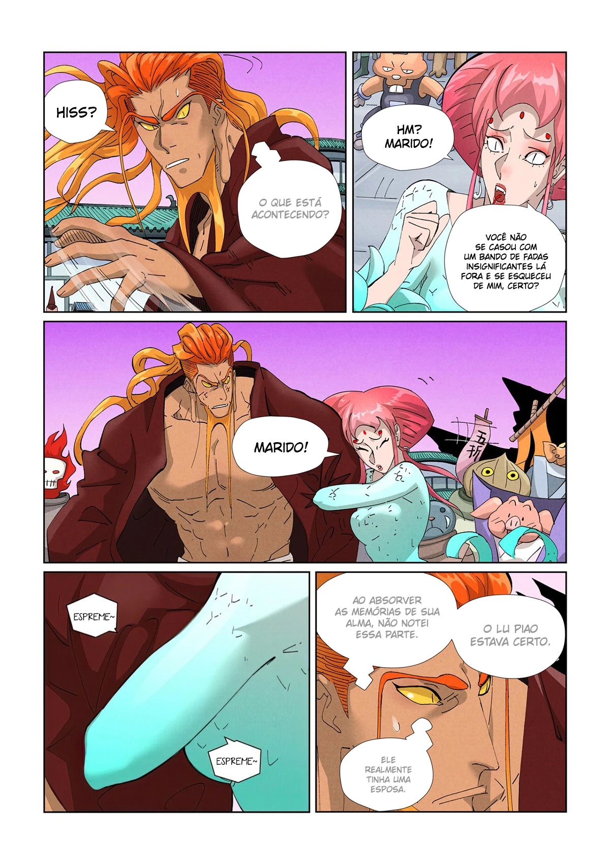 Read Contos de Demônios e Deuses PT Manga Online