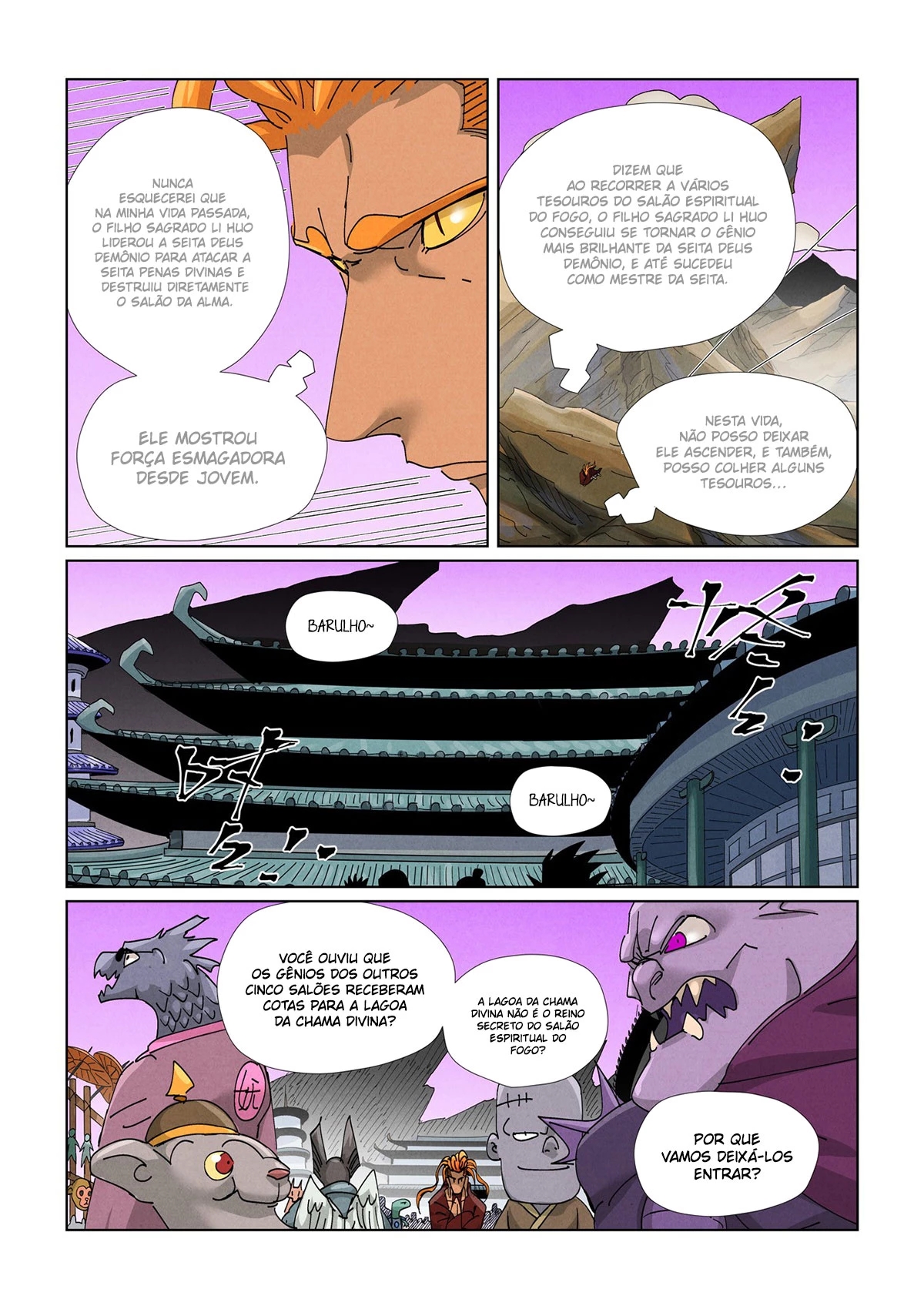 Read Contos de Demônios e Deuses PT Manga Online