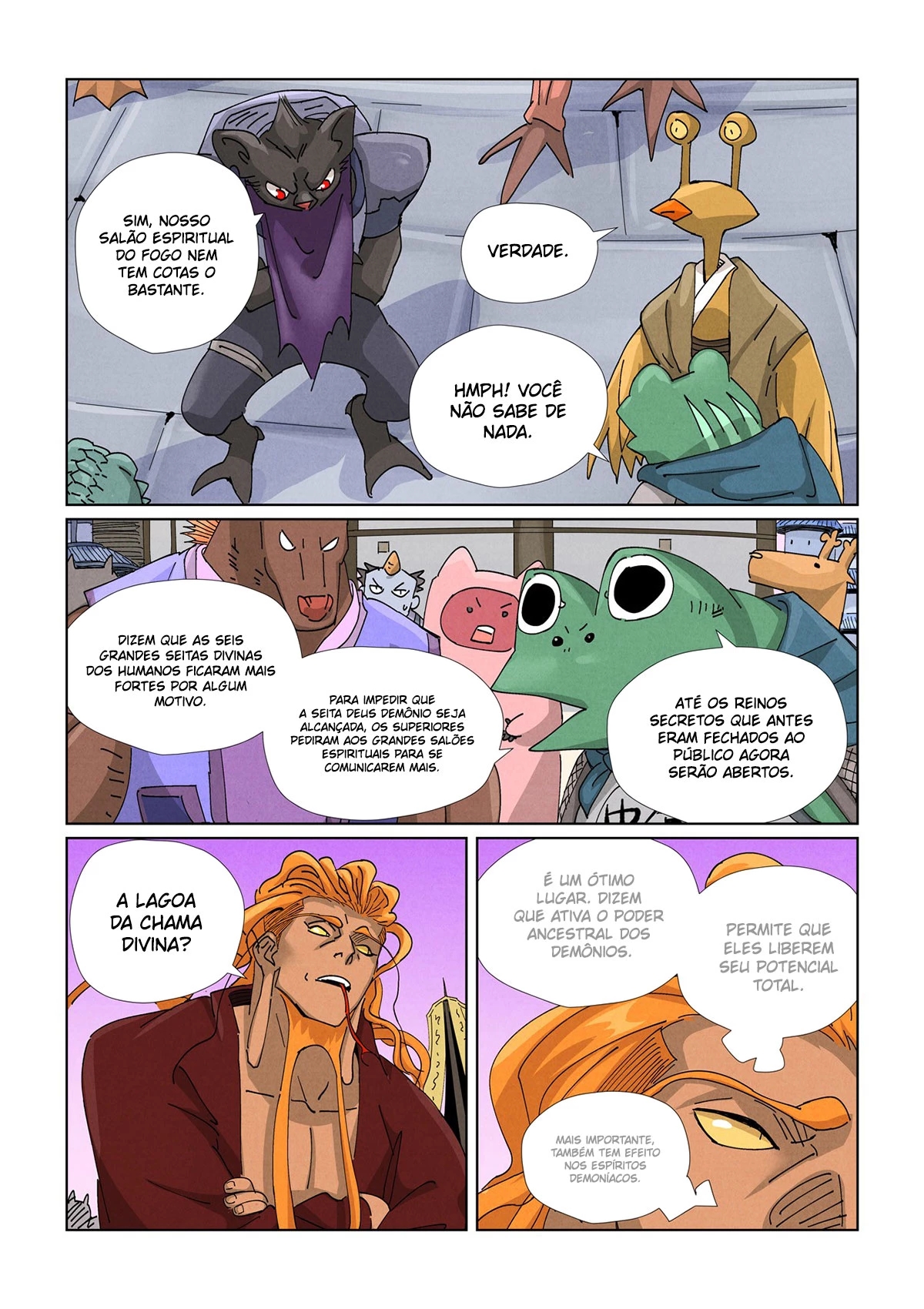 Read Contos de Demônios e Deuses PT Manga Online