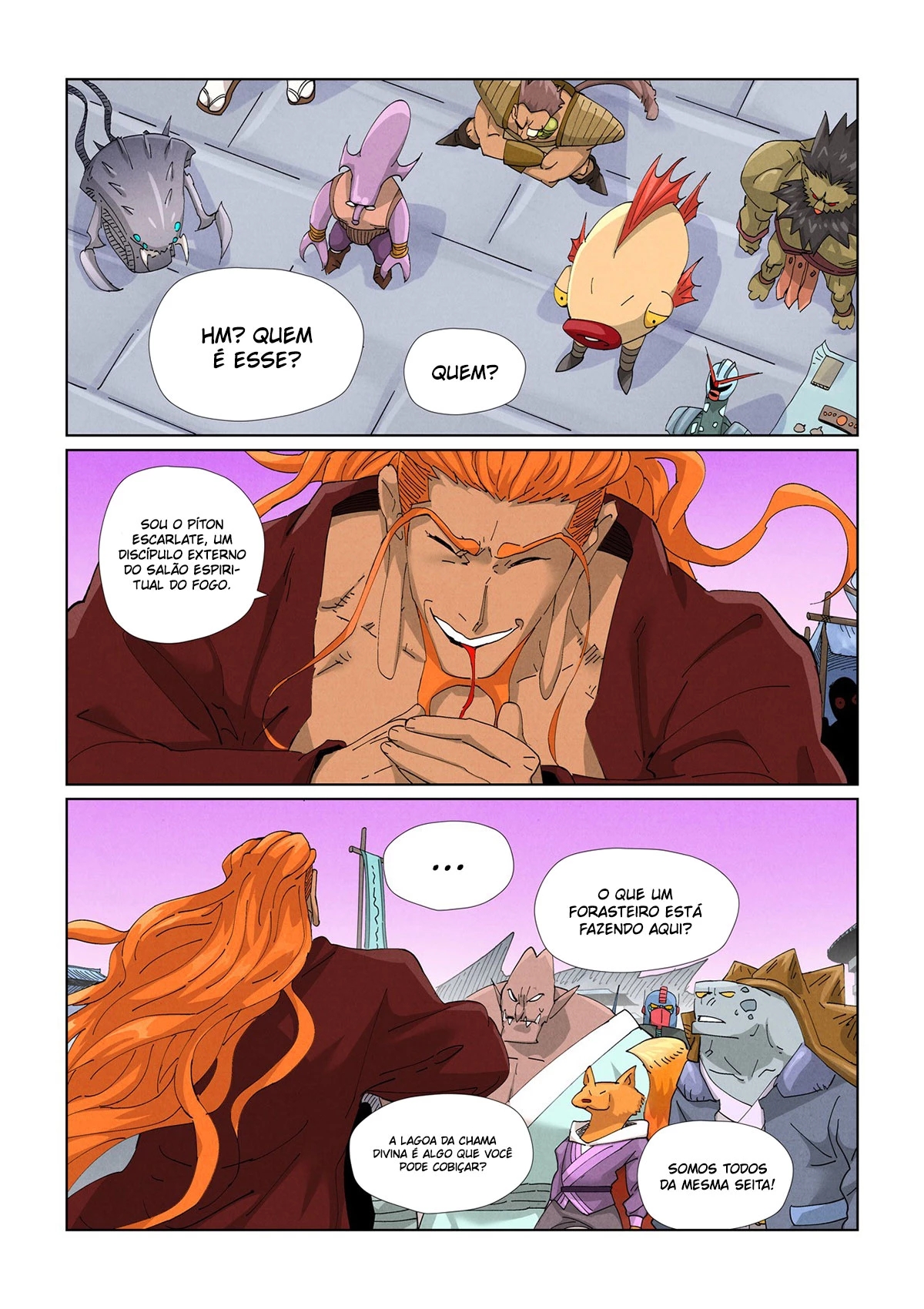 Read Contos de Demônios e Deuses PT Manga Online