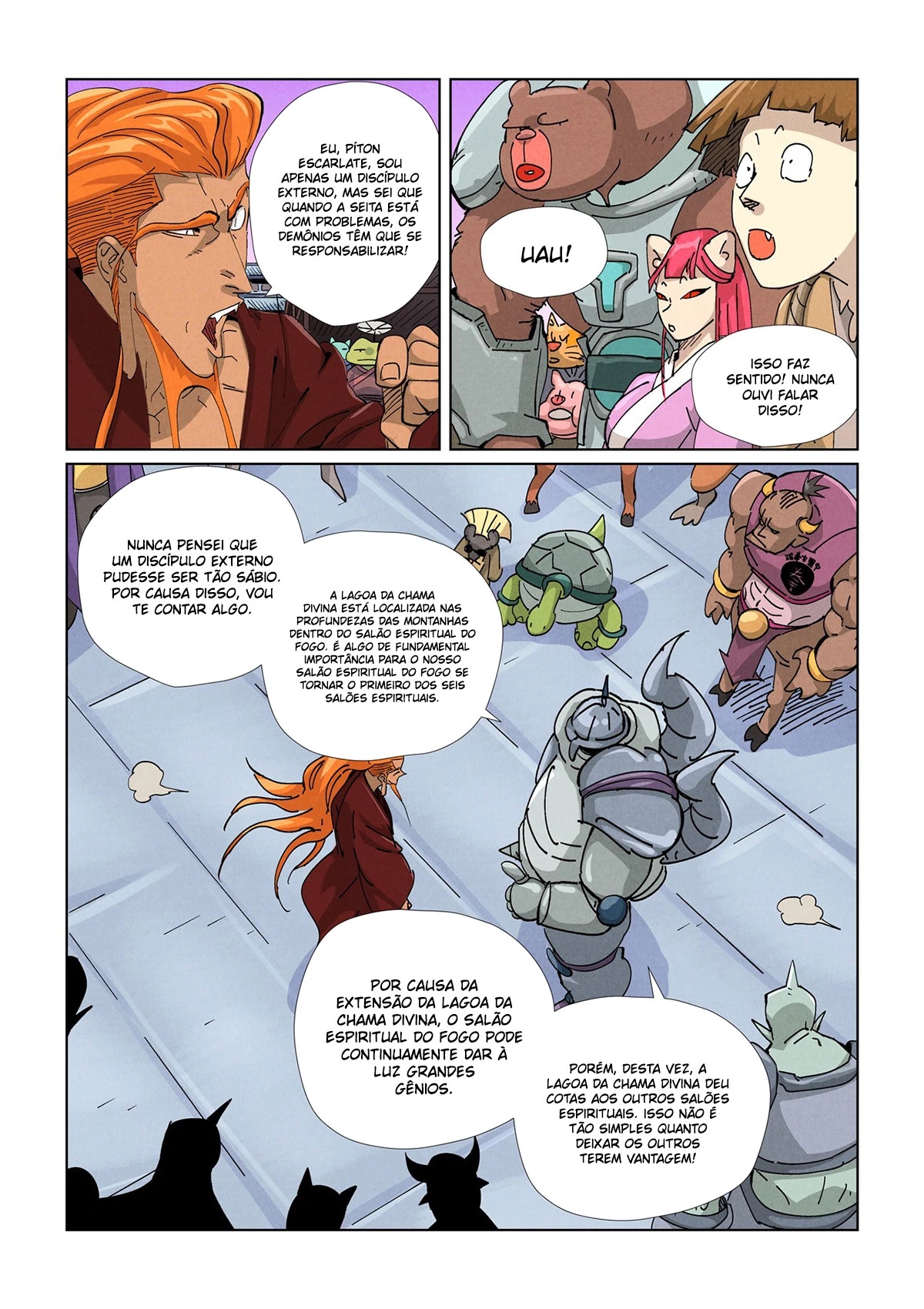 Read Contos de Demônios e Deuses PT Manga Online