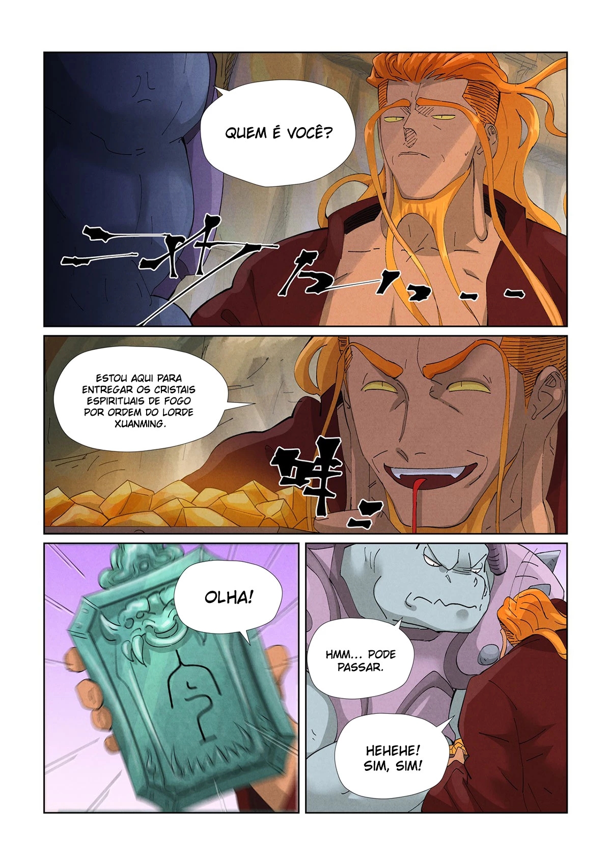 Read Contos de Demônios e Deuses PT Manga Online