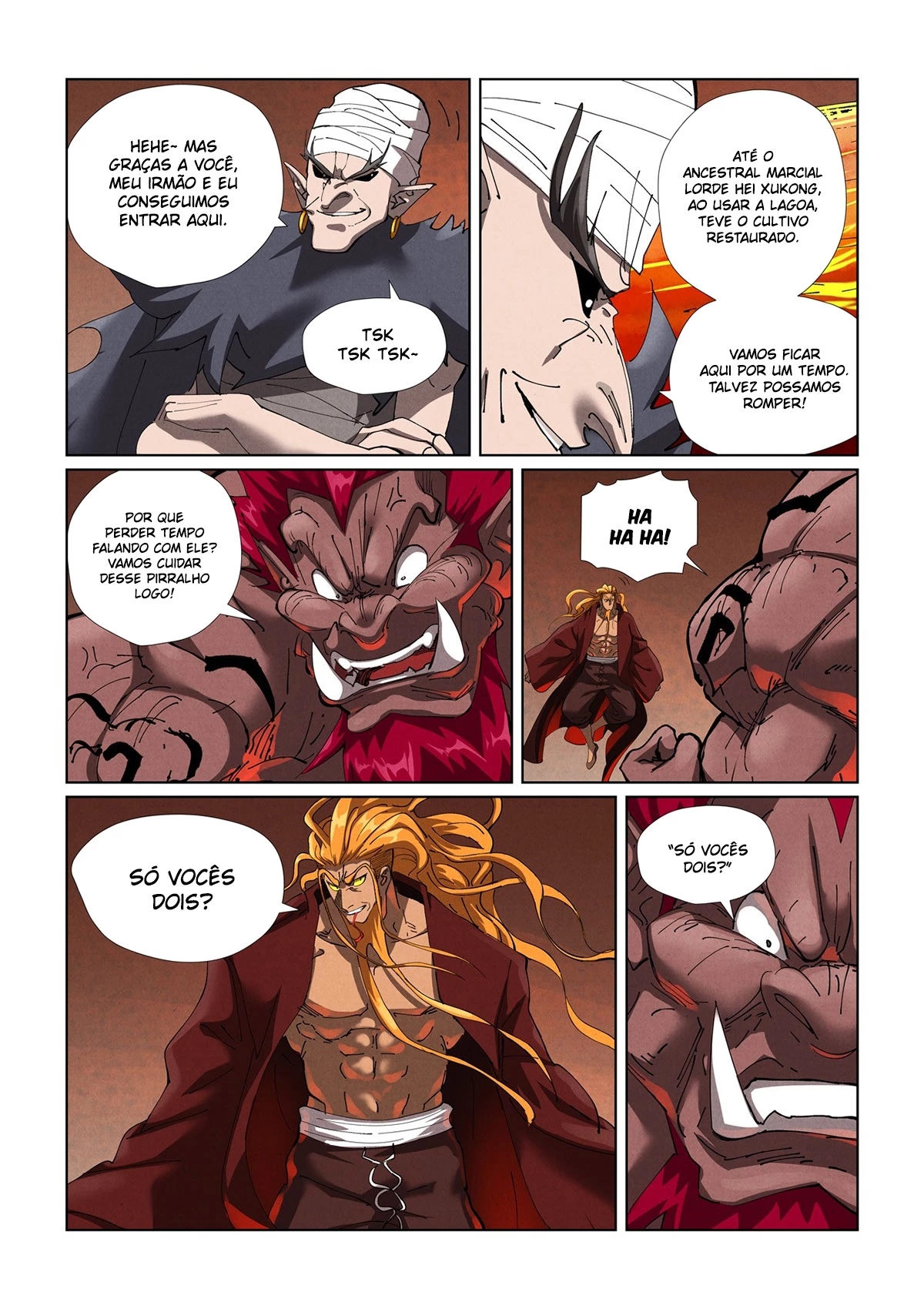 Read Contos de Demônios e Deuses PT Manga Online